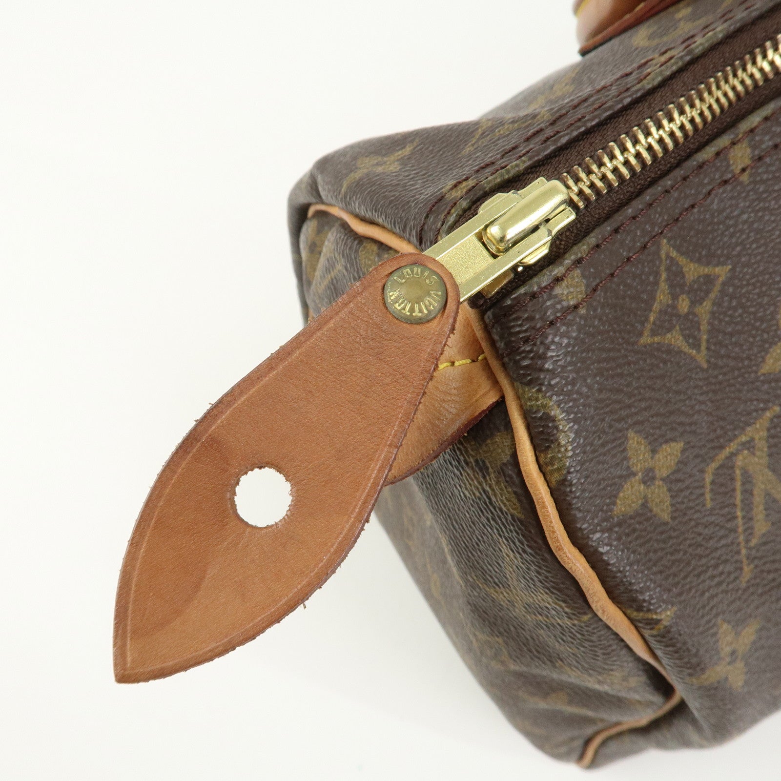 Louis Vuitton Monogram Speedy 30 Boston Bag Hand Bag Brown M41526