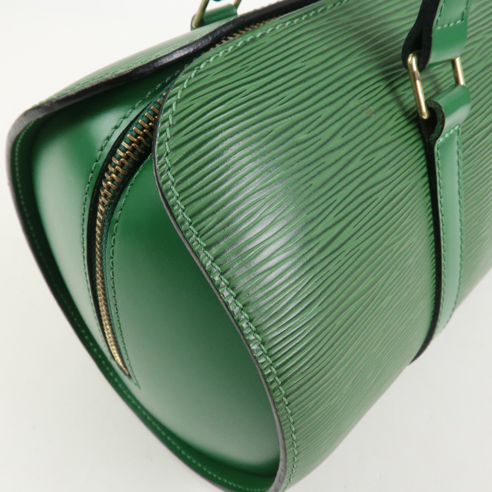 Louis Vuitton Epi Leather Soufflot Hand Bag Borneo Green M52224