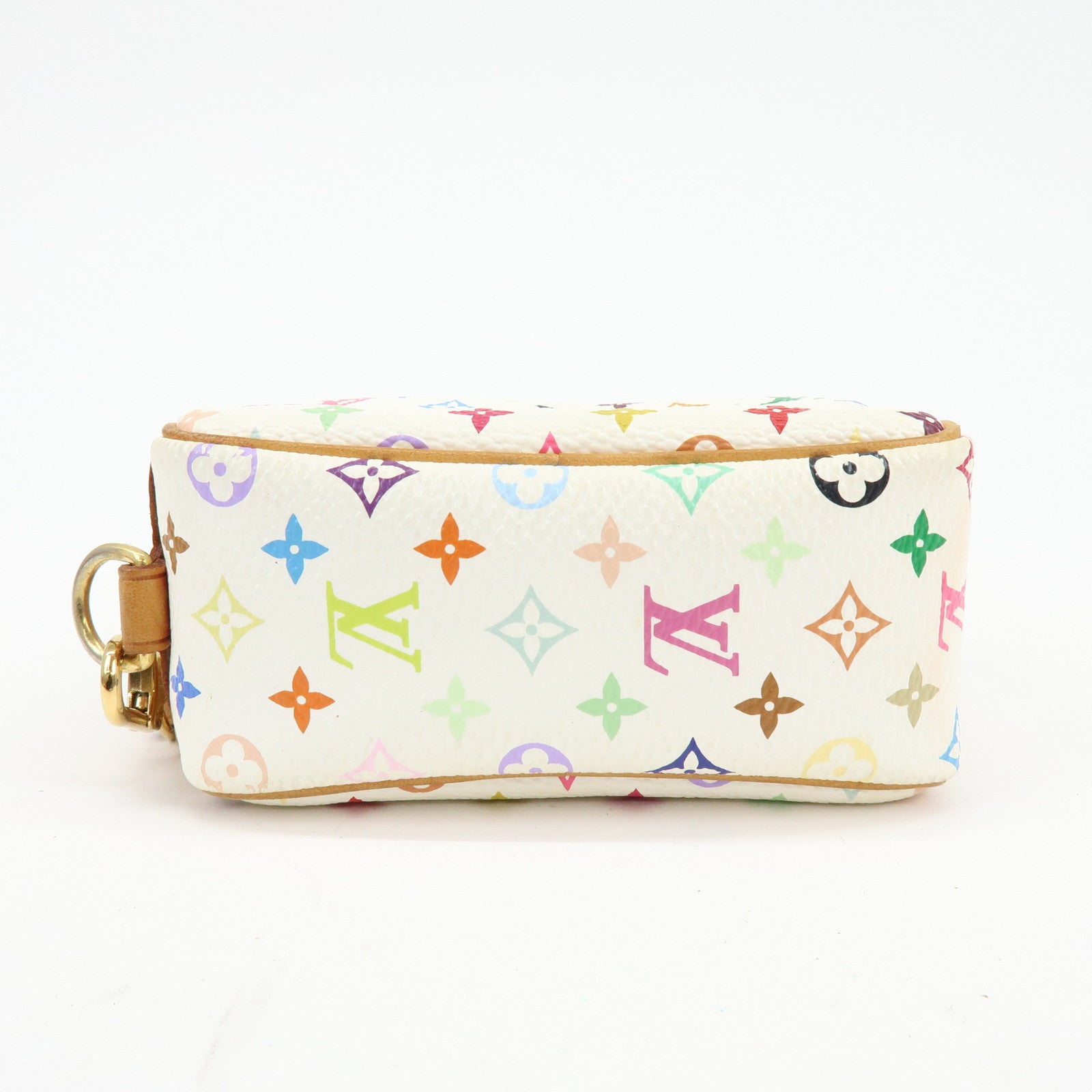 Louis Vuitton Monogram Multicolor Trousse Wapity Pouch Blanc M58033