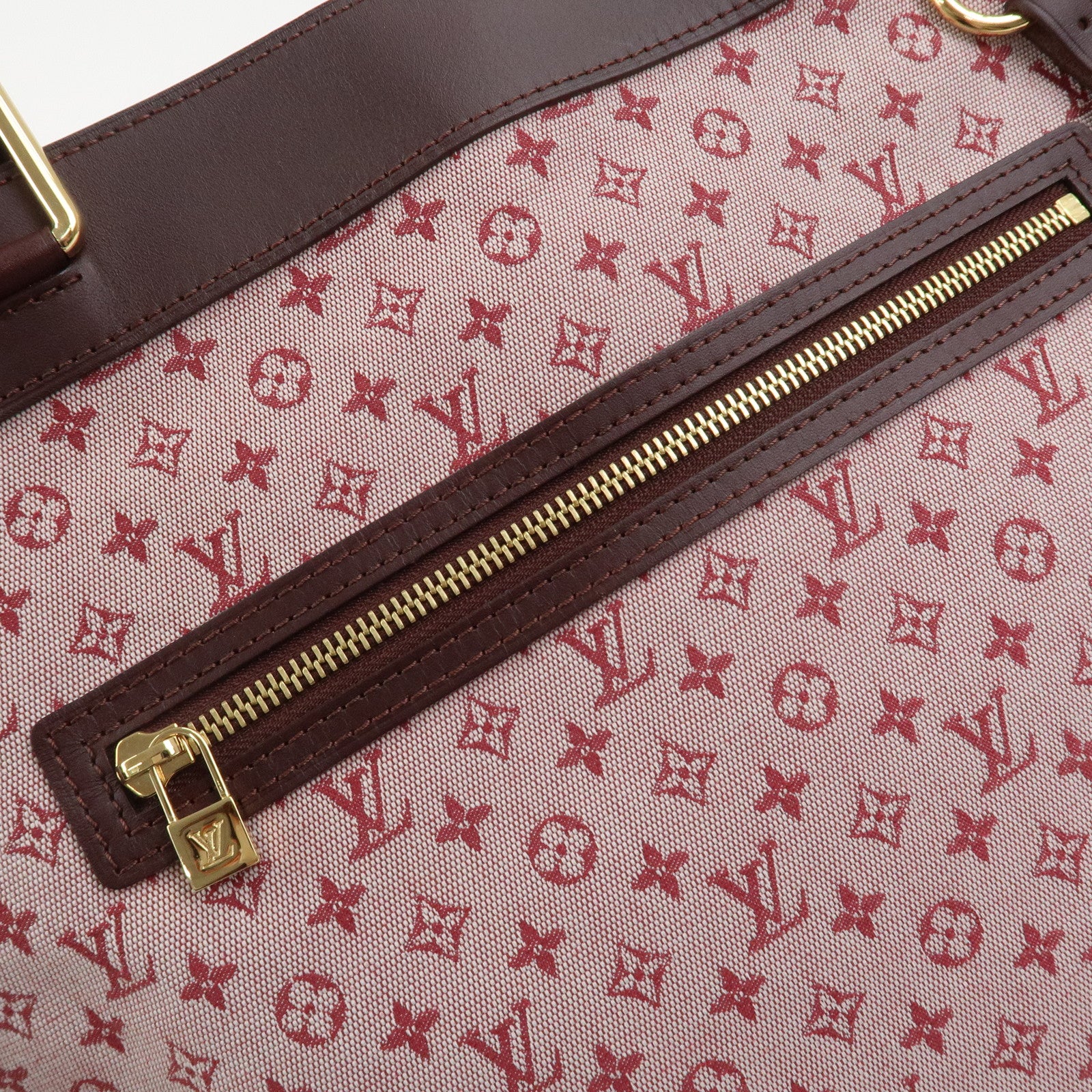 Louis Vuitton Monogram Mini Lucille GM Tote Bag Cerise M92677