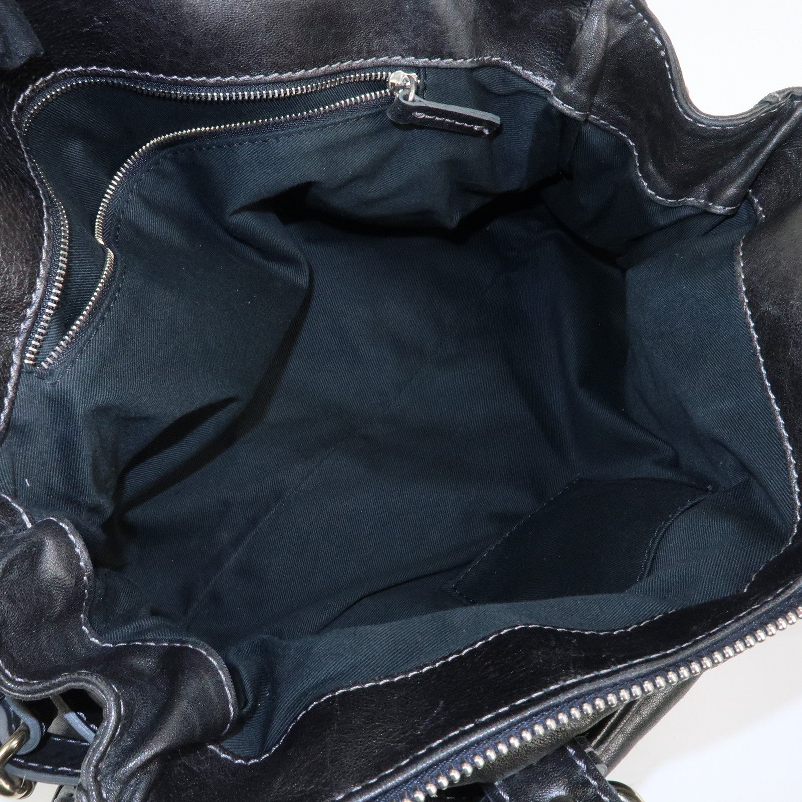 Chloe Paddington Leather Hand Bag Shoulder Bag Black