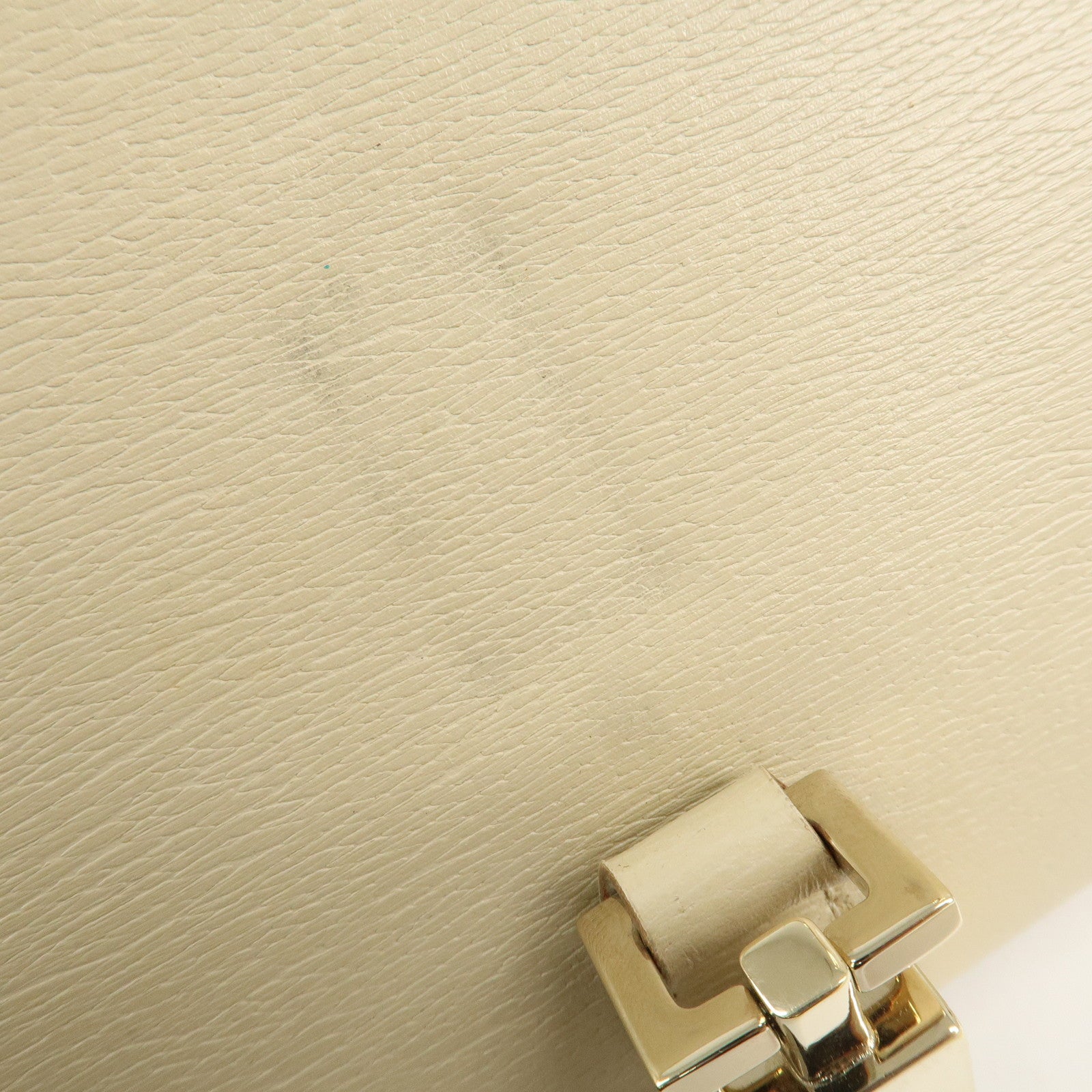 GUCCI Jackie Leather Shoulder Bag Hand Bag Light Beige 002 1067 Used