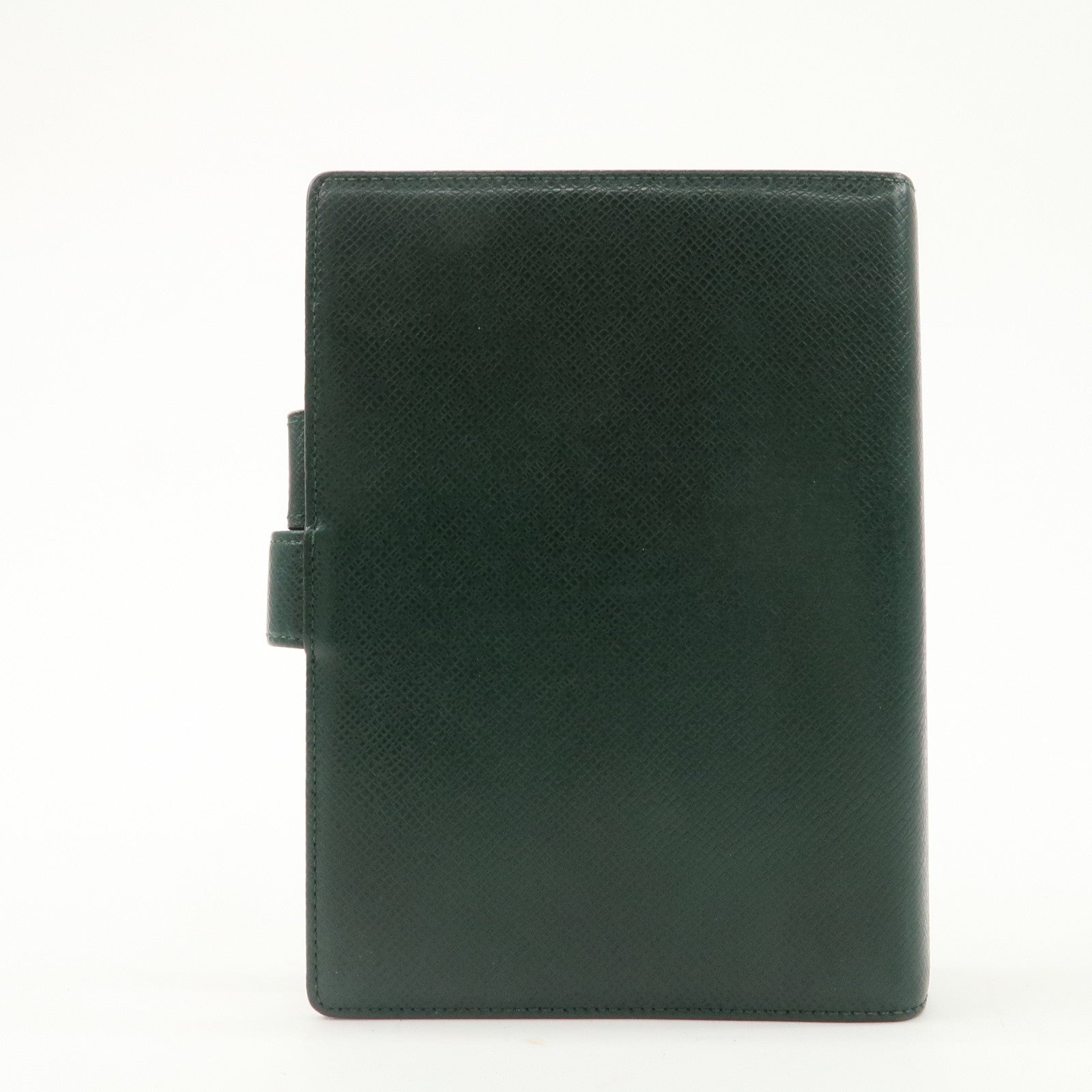 Louis Vuitton Taiga Agenda MM Planner Cover Epicea R20431 Used