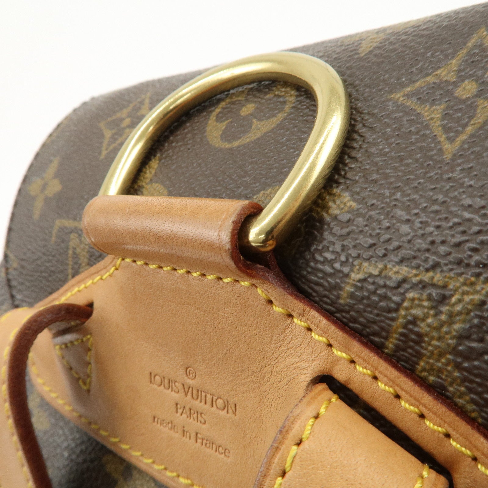 Louis Vuitton Monogram Canvas Montsouris MM Backpack Brown M51136
