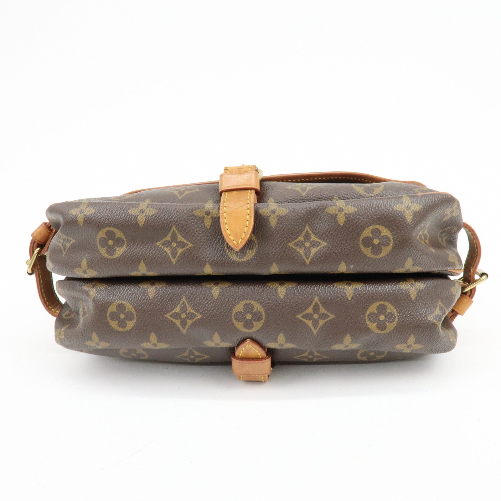 Louis Vuitton Monogram Saumur 30 Canvas Shoulder Bag Brown M42256