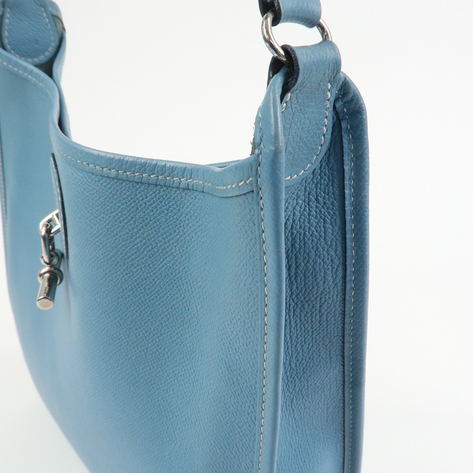 HERMES Vespa PM Veau Epsom Leather Shoulder Bag J Stamped