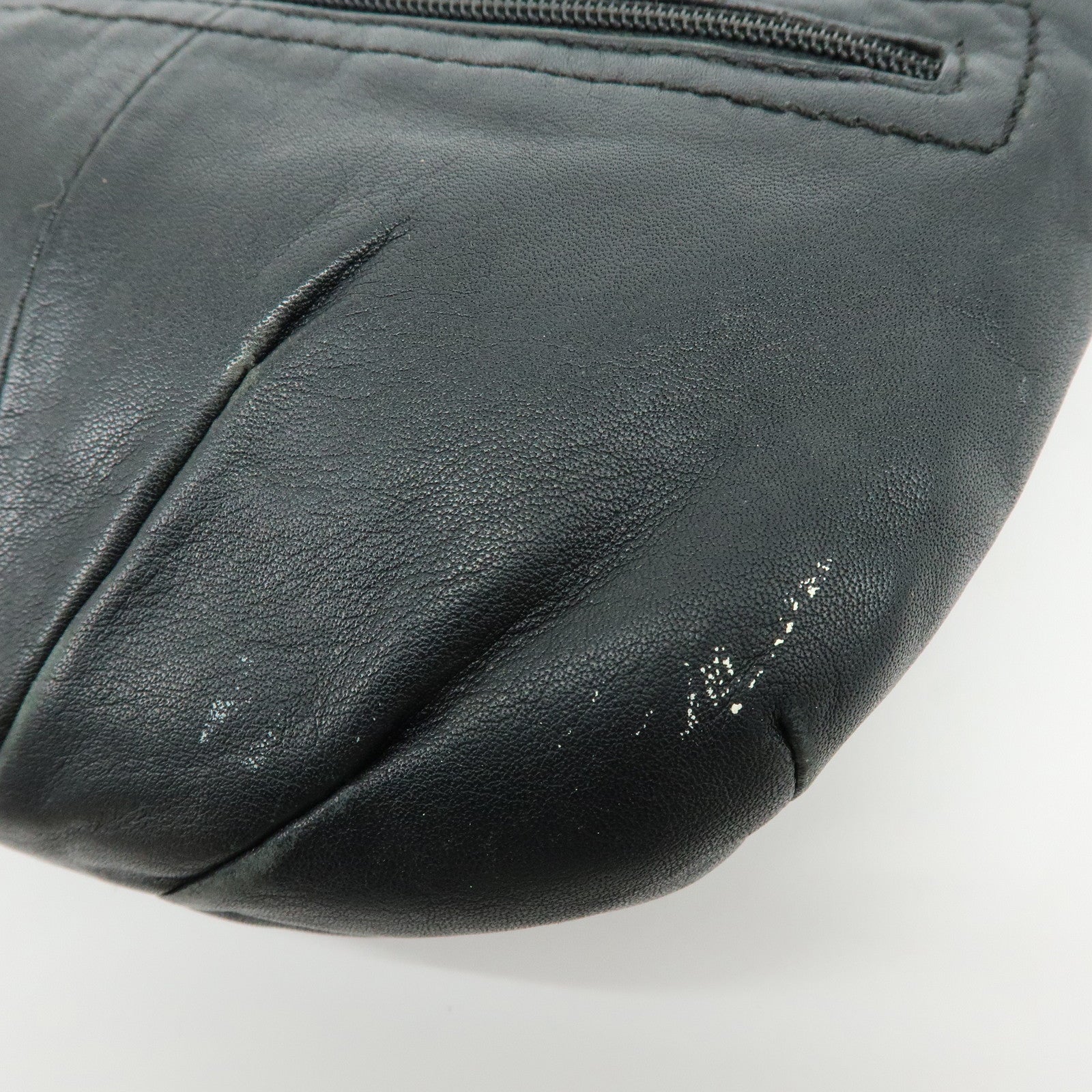 COACH Signature Set of 2 Canvas Leather Shoulder Bag Black Beige