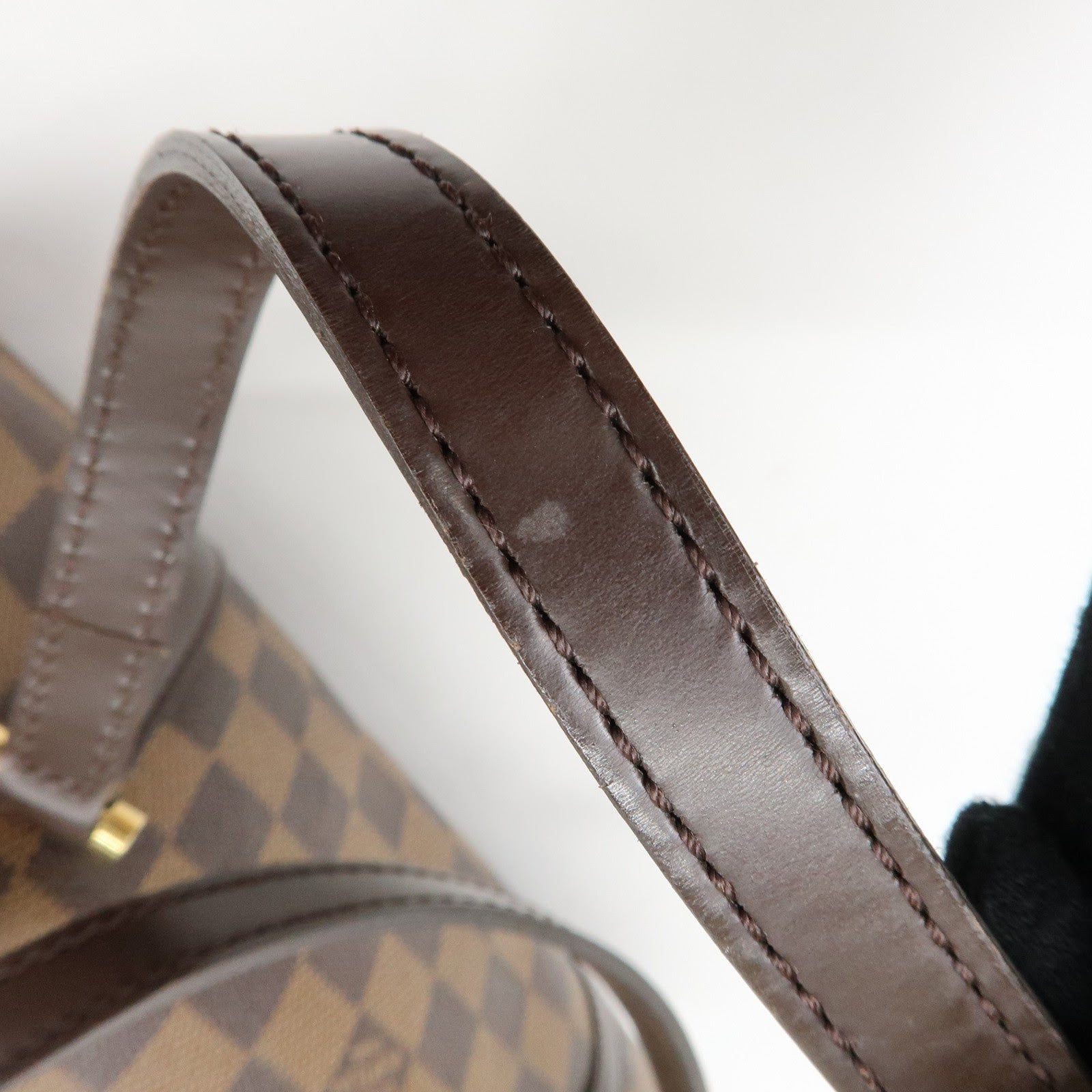 Louis Vuitton Damier Ebene Papillon 30 Hand Bag Brown N51303