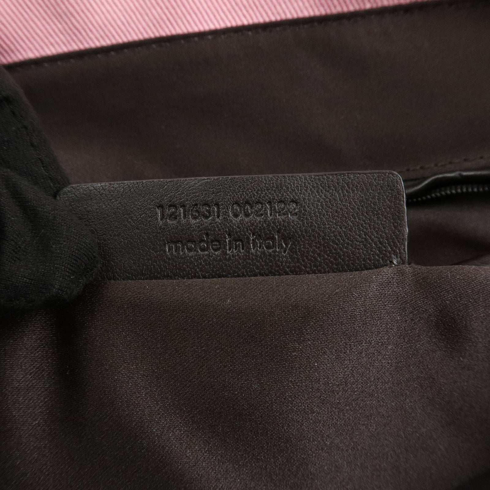 SAINT LAURENT Canvas Leather Kahara Tote Shoulder Bag Pink 121631