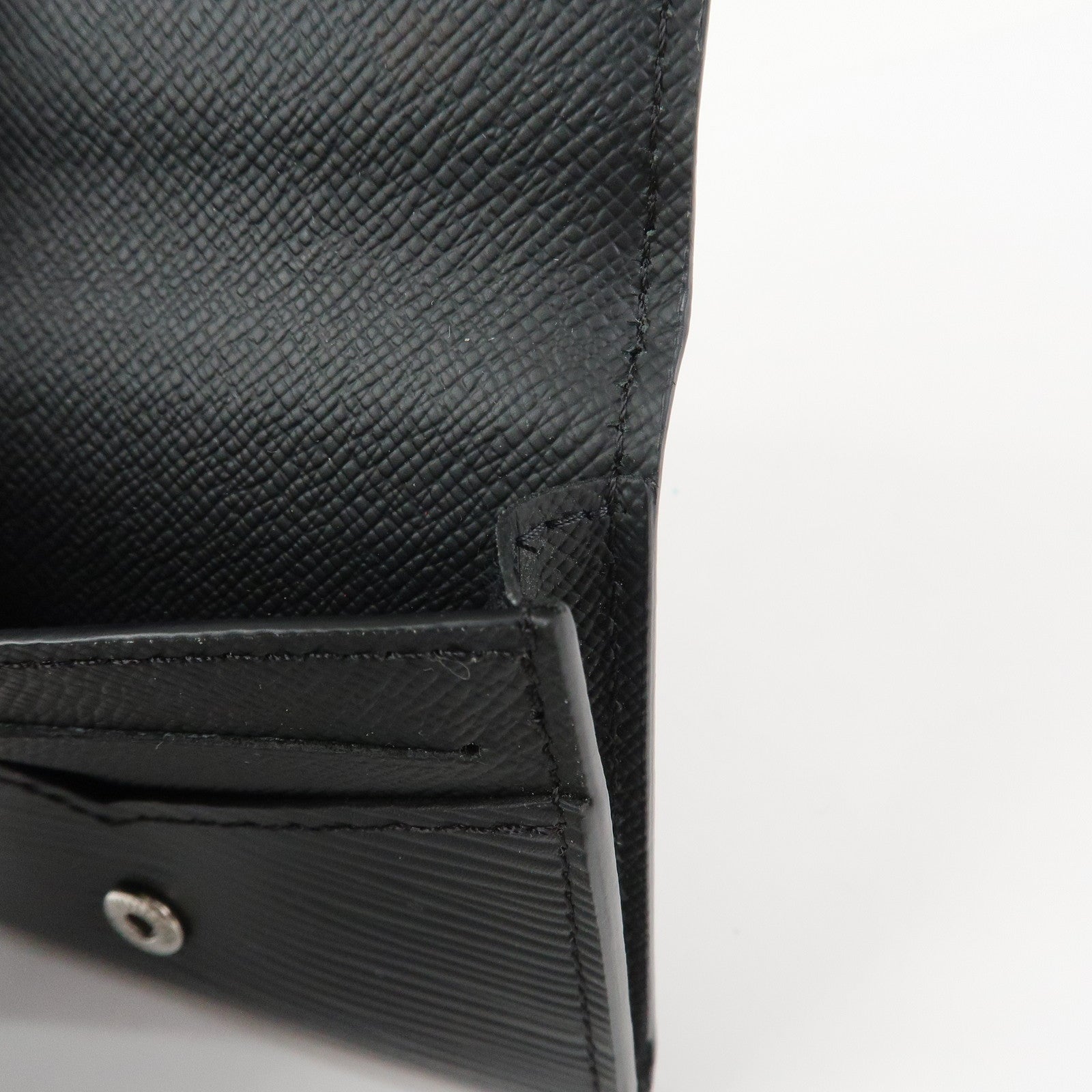 Louis Vuitton Epi Enveloppe Carte de Visite Card Case Noir M62292