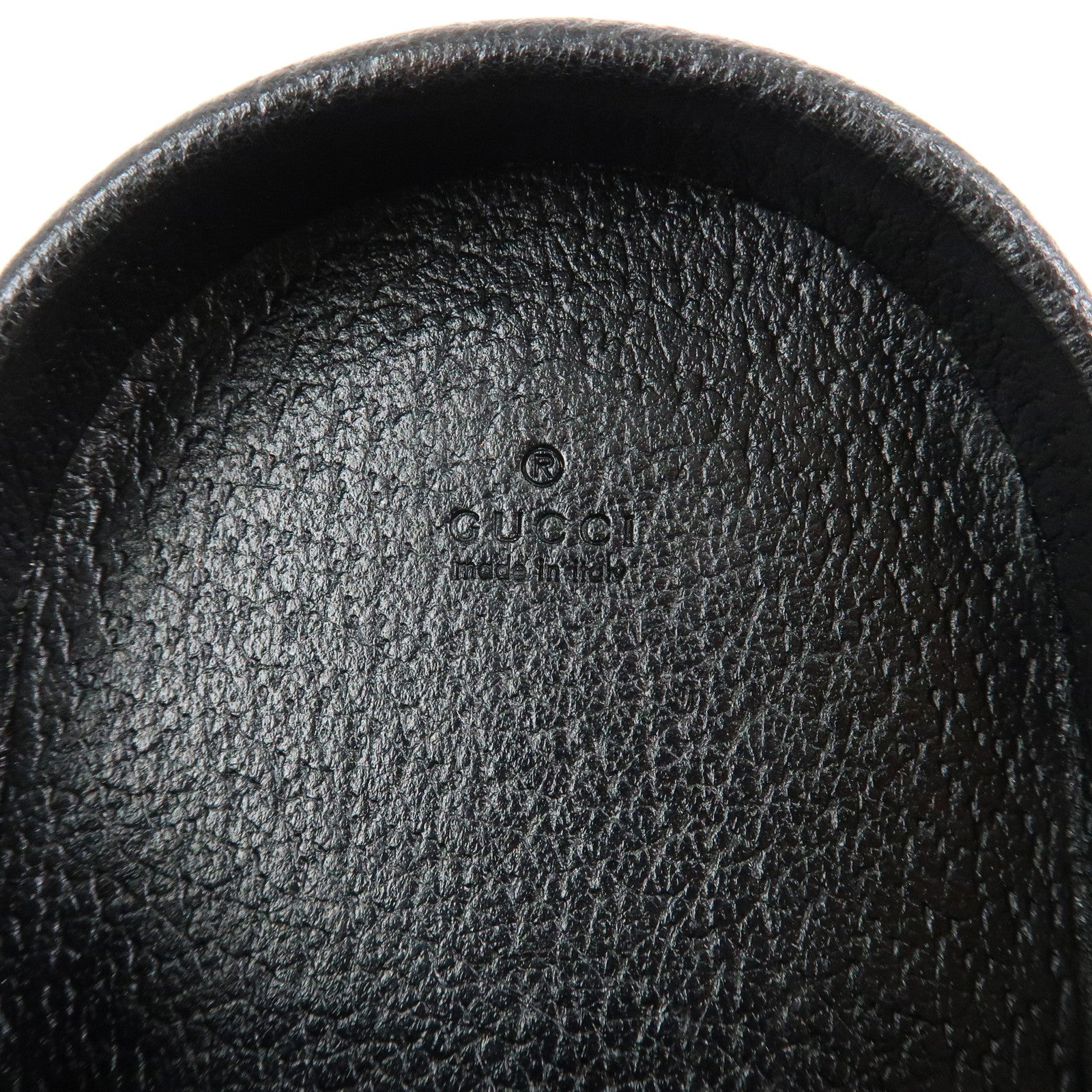 GUCCI GG Marmont Leather Compact Wallet Coin Case Black 450940