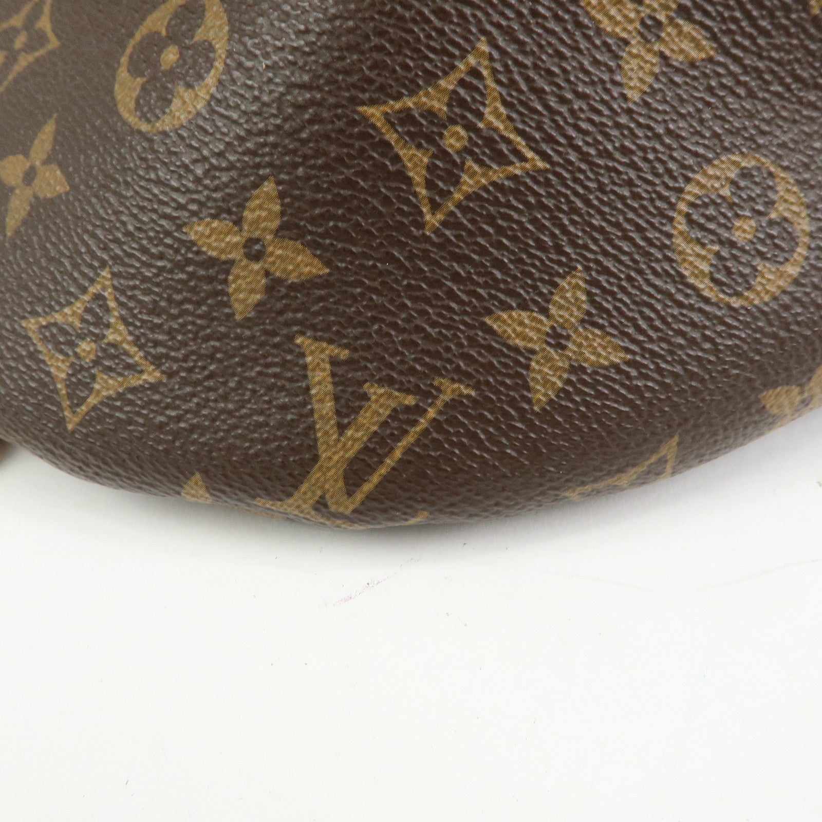 Louis Vuitton Monogram Bum Bag Crossbody Shoulder Bag Brown M43644