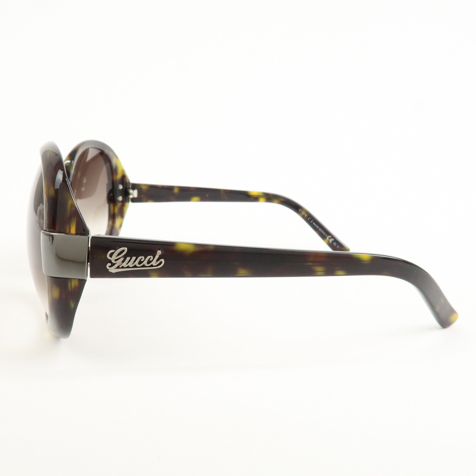 GUCCI Plastic Tortoiseshell Sunglasses 086JS 58□17 130 GG3112FS