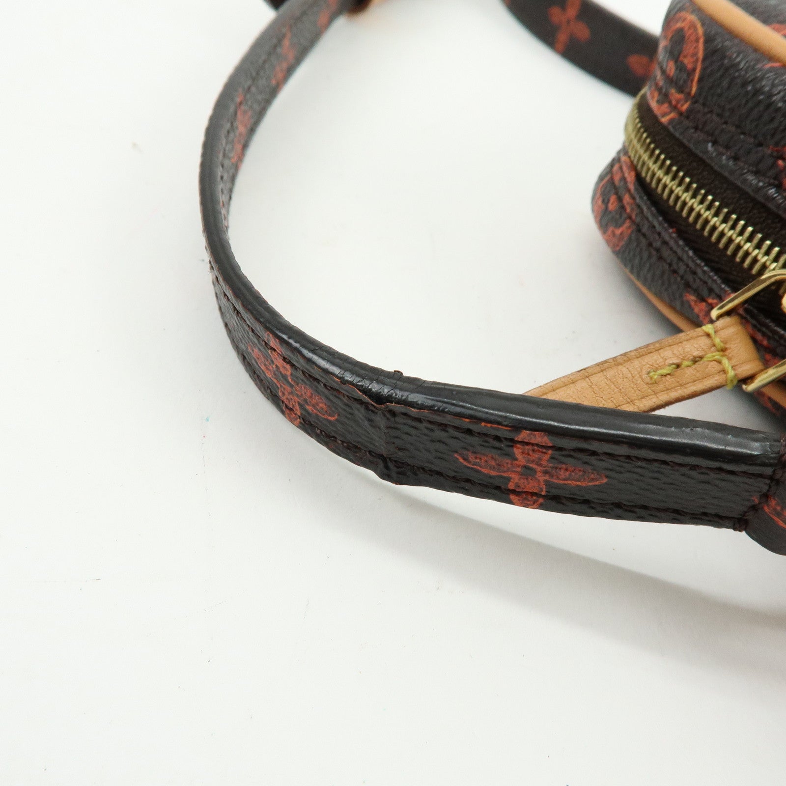 Louis Vuitton Catogram Paname Shoulder Bag Crossbody Brown M44399