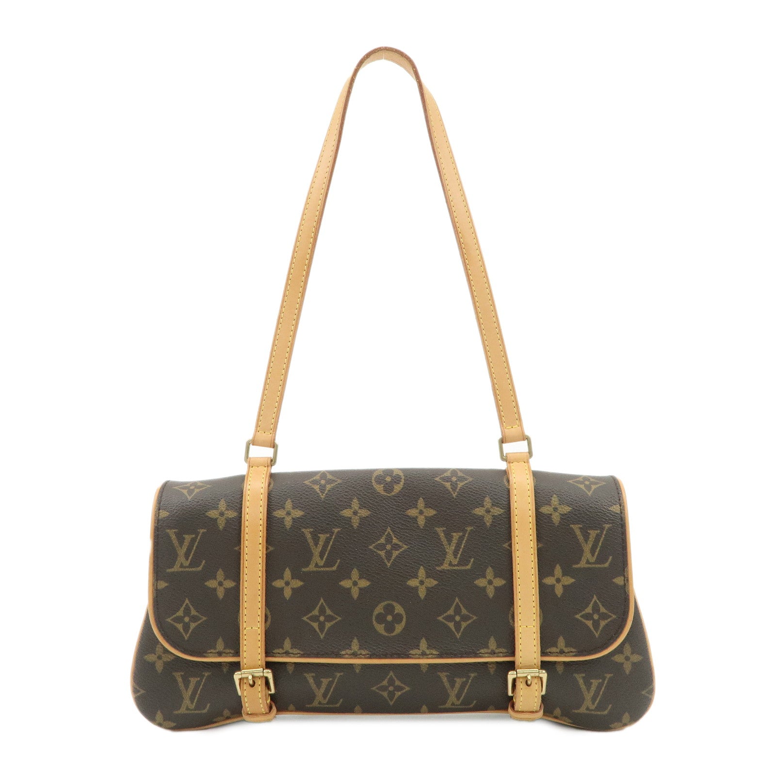 Louis Vuitton Monogram Marelle Shoulder Bag Brown M51157 Used