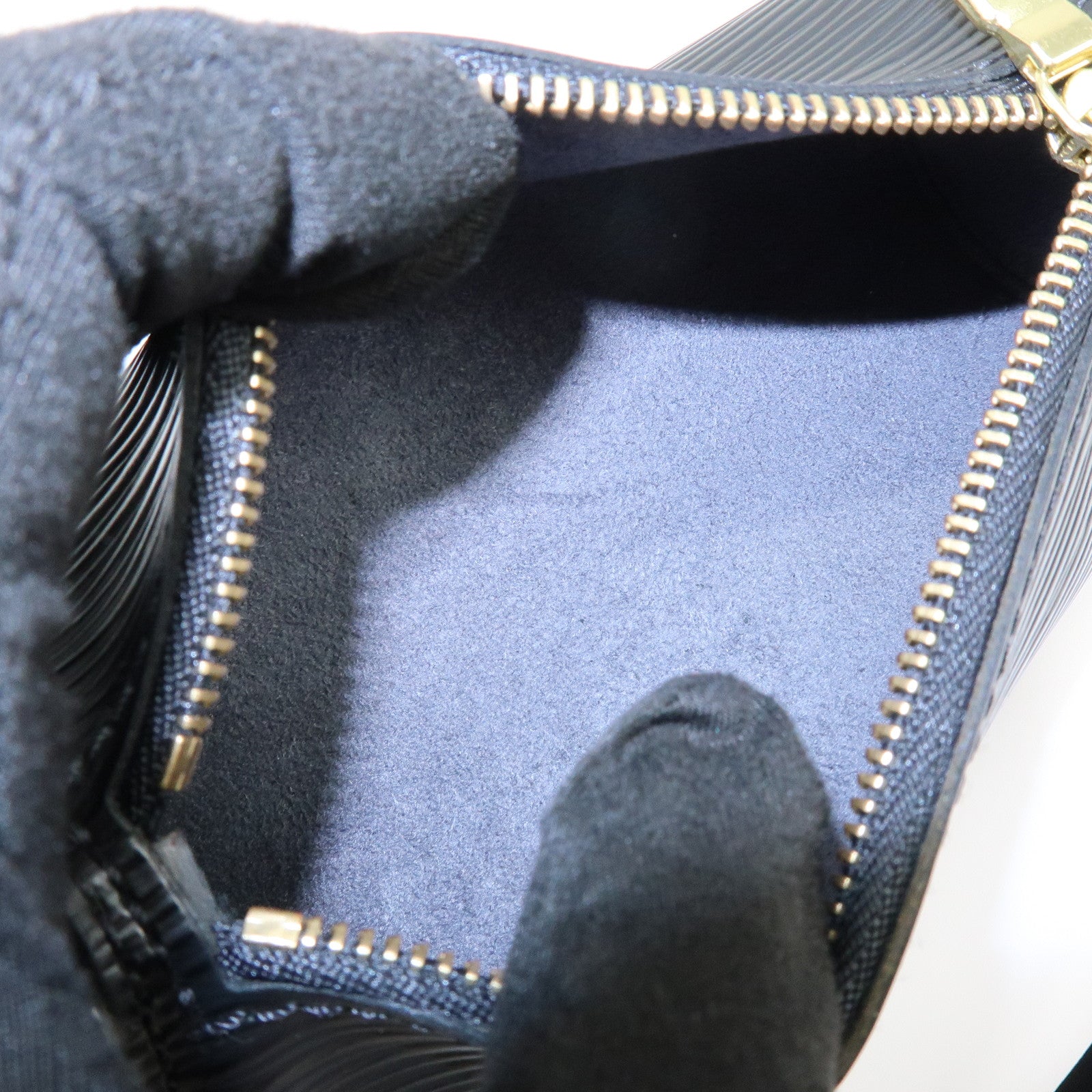 Louis Vuitton Epi Soufflot Shoulder Bag Hand Bag Noir M52222