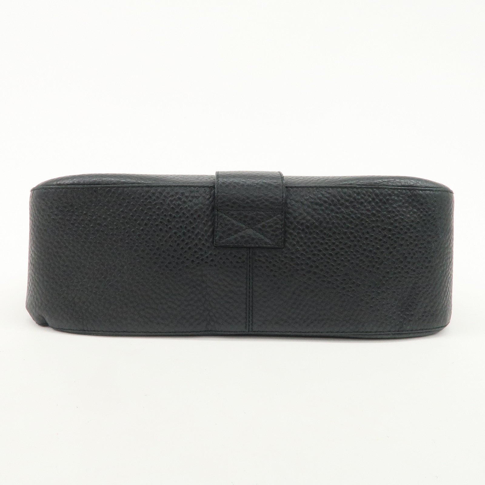 Ferragamo Gancini Shoulder Bag Hand Bag Black