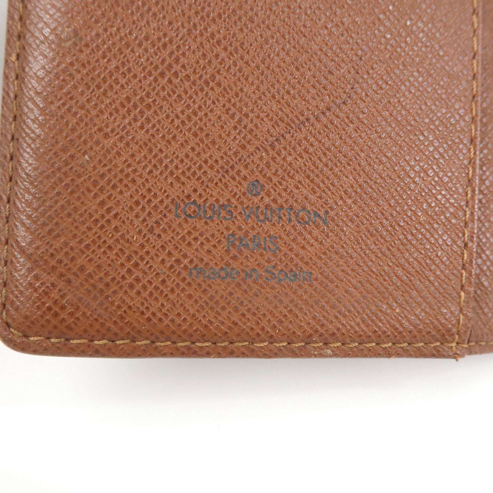 Louis Vuitton Monogram Agenda PM Planner Cover Brown R20005