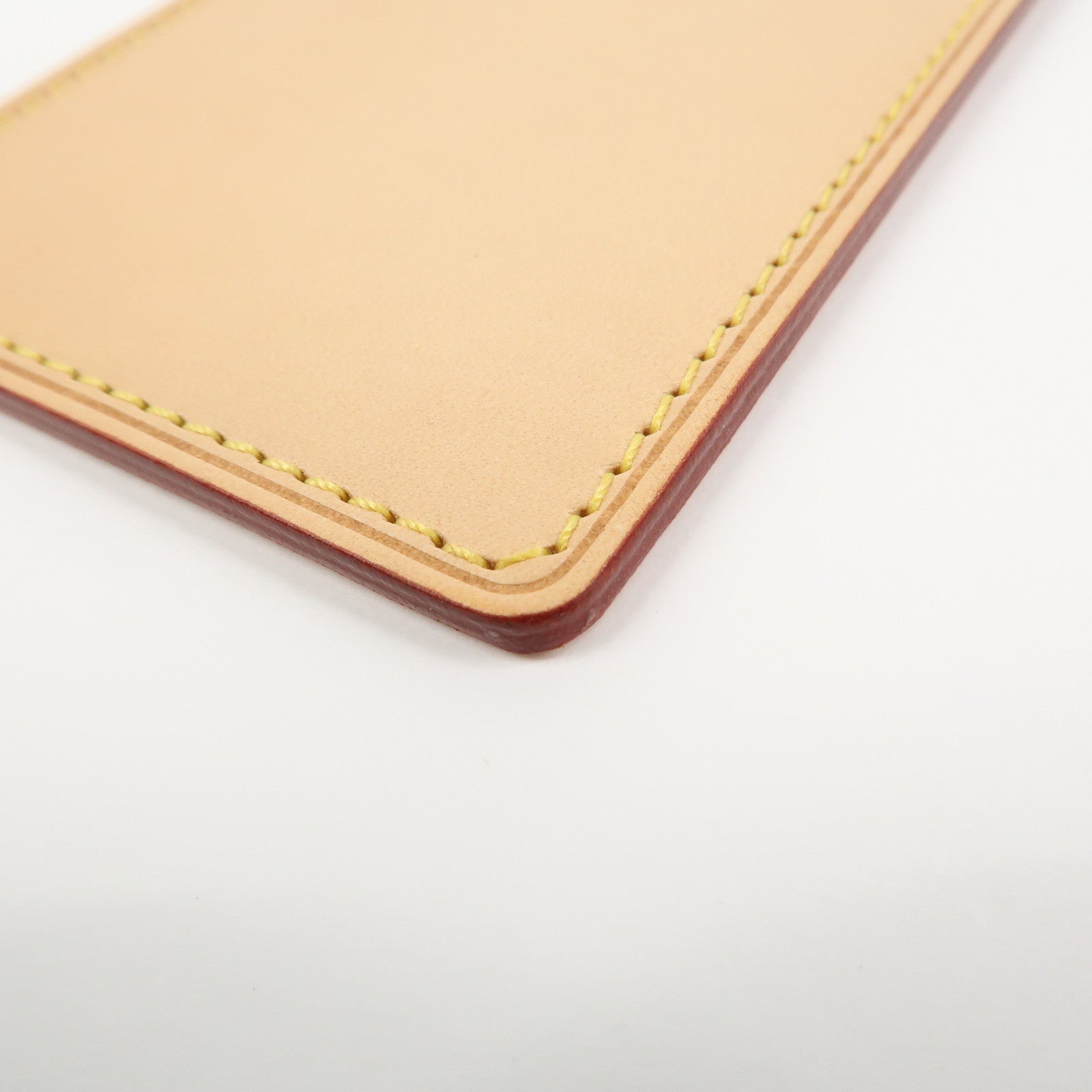 Louis Vuitton Porte-Carte Trunk Leather Card Case Beige M62363