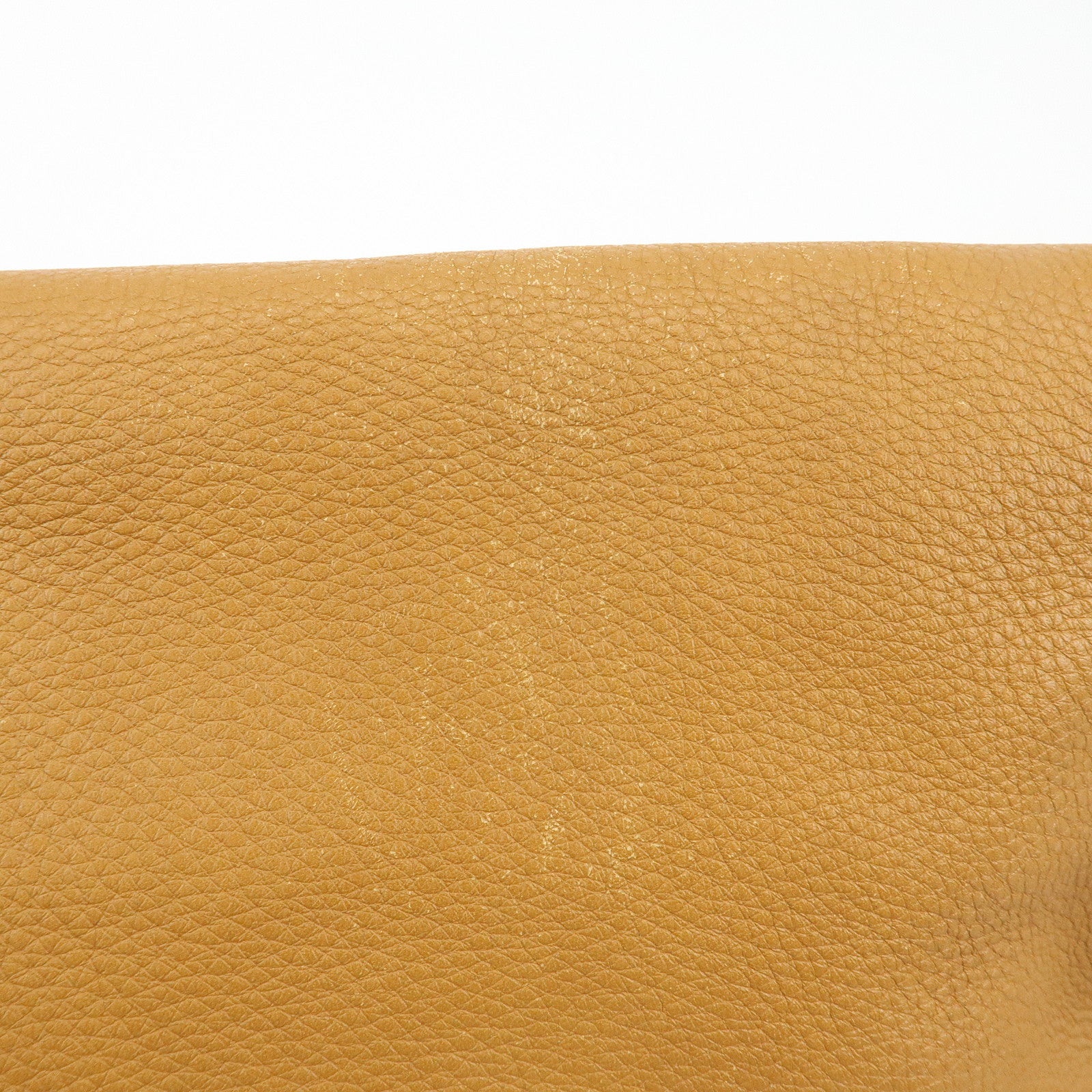 Chloe Marcie Leather Shoulder Bag Saddle Bag Crossbody Bag Brown