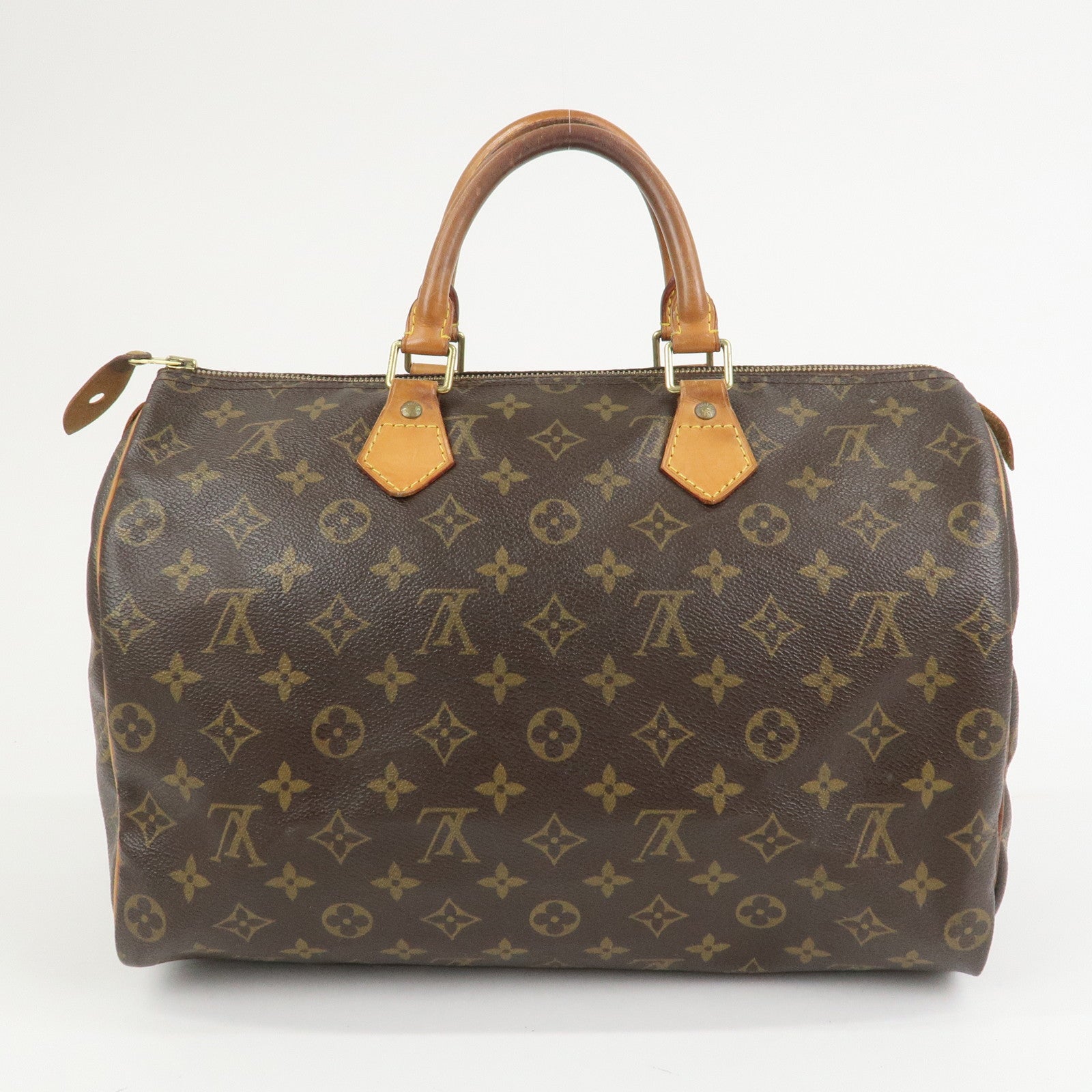 Louis Vuitton Monogram Speedy 35 Boston Bag Hand Bag M41524