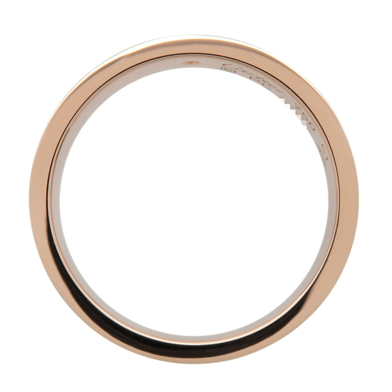 Cartier Mini Love 1P Diamond Ring K18 750PG Rose Gold #51 US5.75