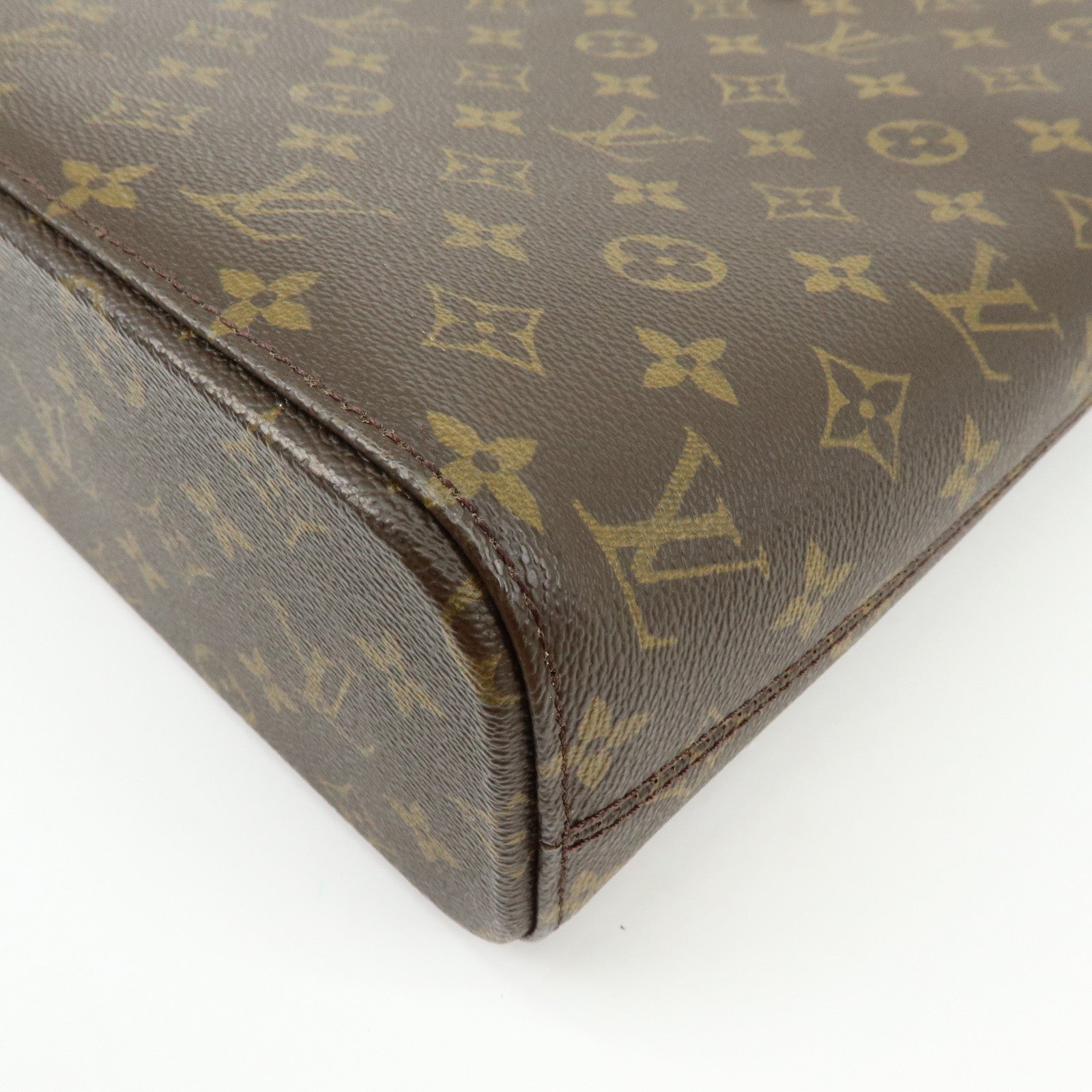 Louis Vuitton Monogram Luco Tote Bag Shoulder Bag Brown M51155