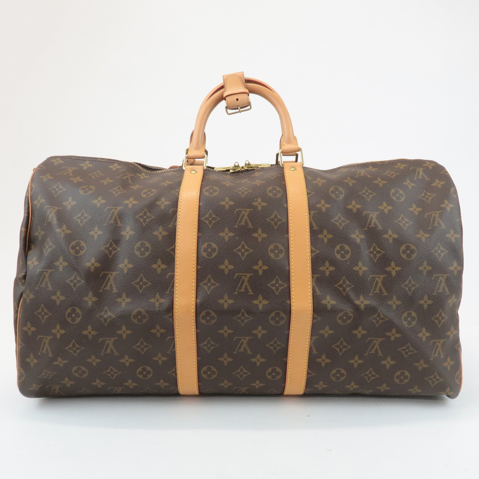 Louis Vuitton Monogram Keep All Bandouliere 55 Boston Bag M41414 Used