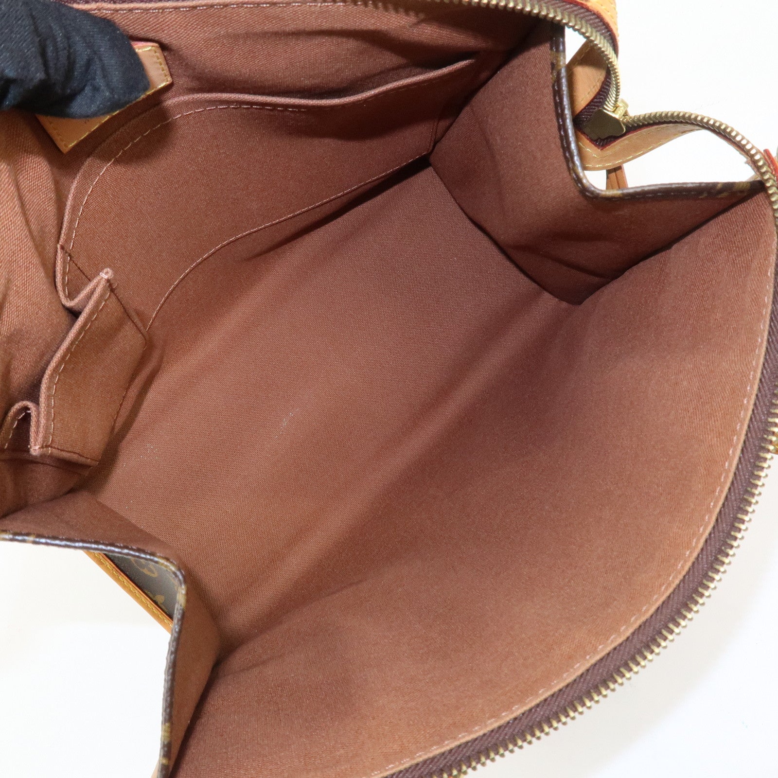 Louis Vuitton Monogram Popincourt Haut Shoulder Bag Brown M40007