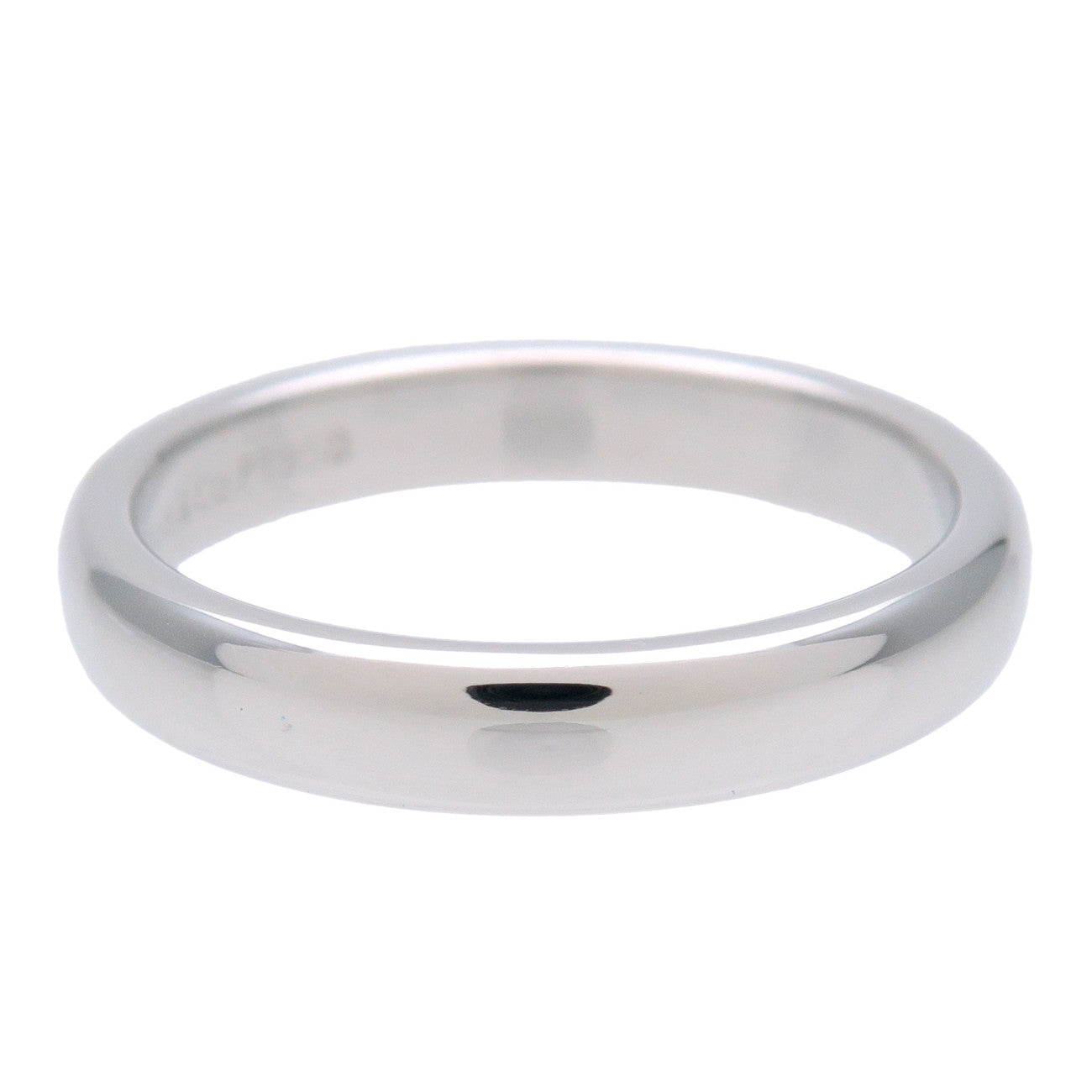 Tiffany & Co Classic Band Ring PT950 Platinum US4 EU46.5 HK8