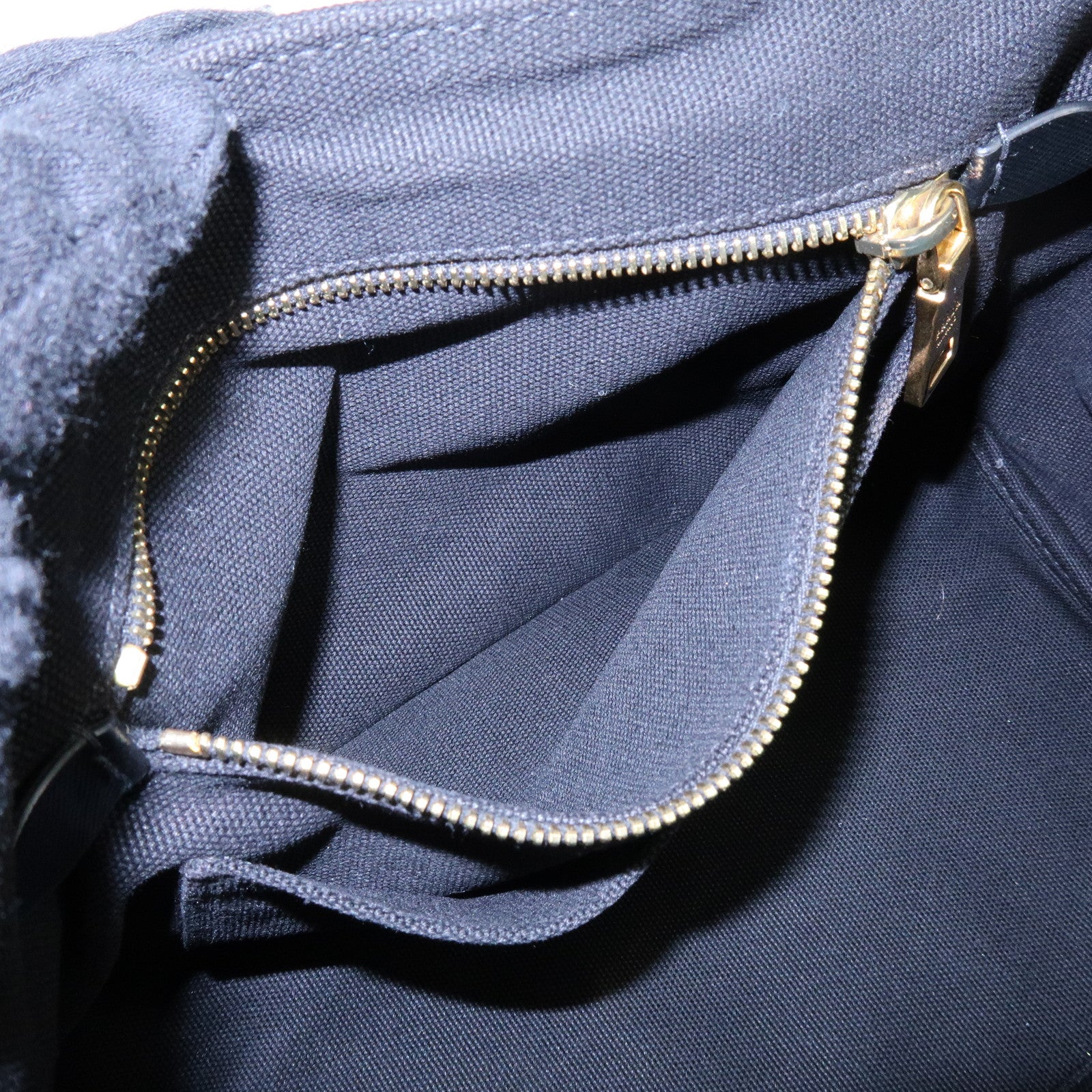 PRADA Canapa Mini Canvas 2Way Bag Hand Bag Black 1BG439