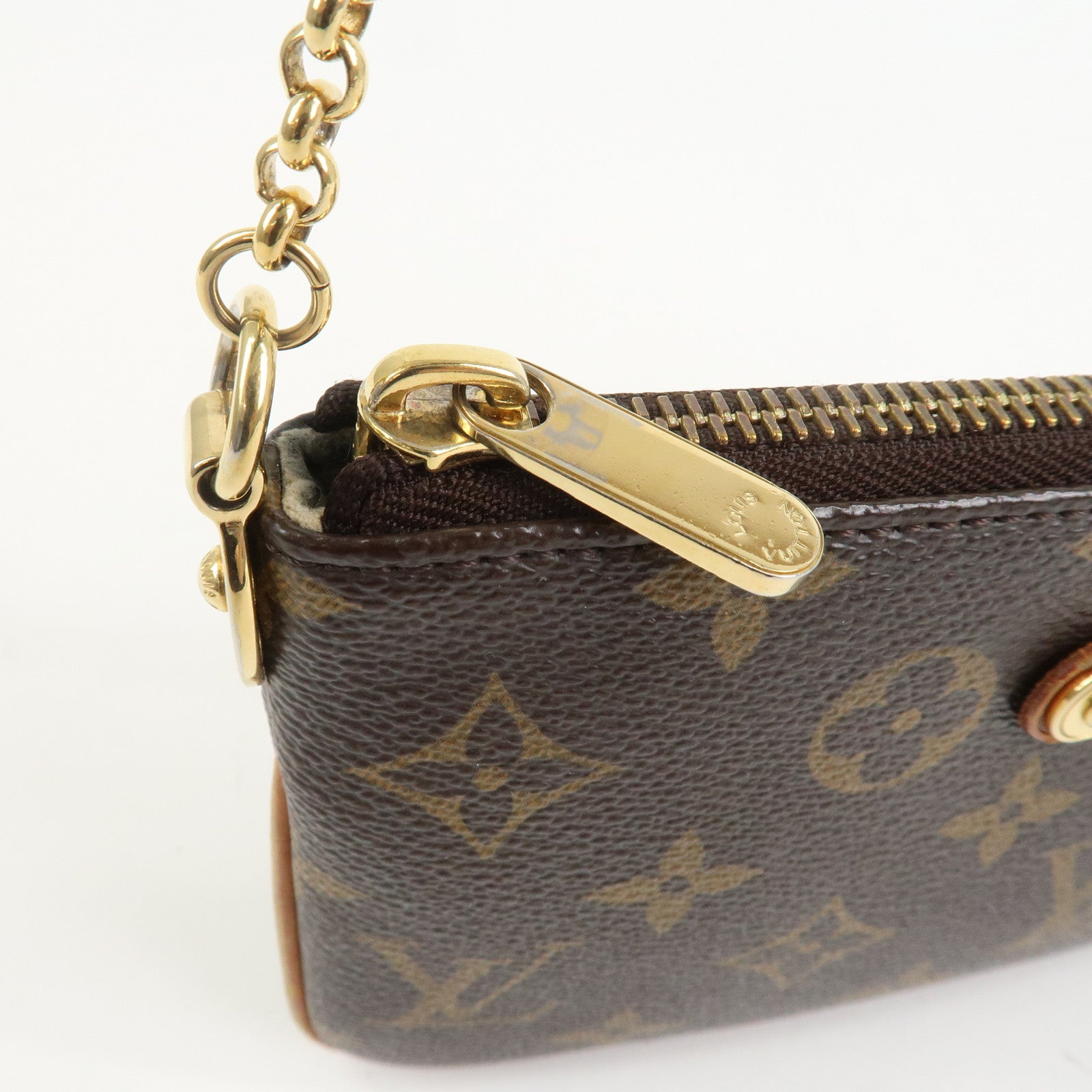 Louis Vuitton Monogram Pochette Milla MM Chain Hand Bag M60094