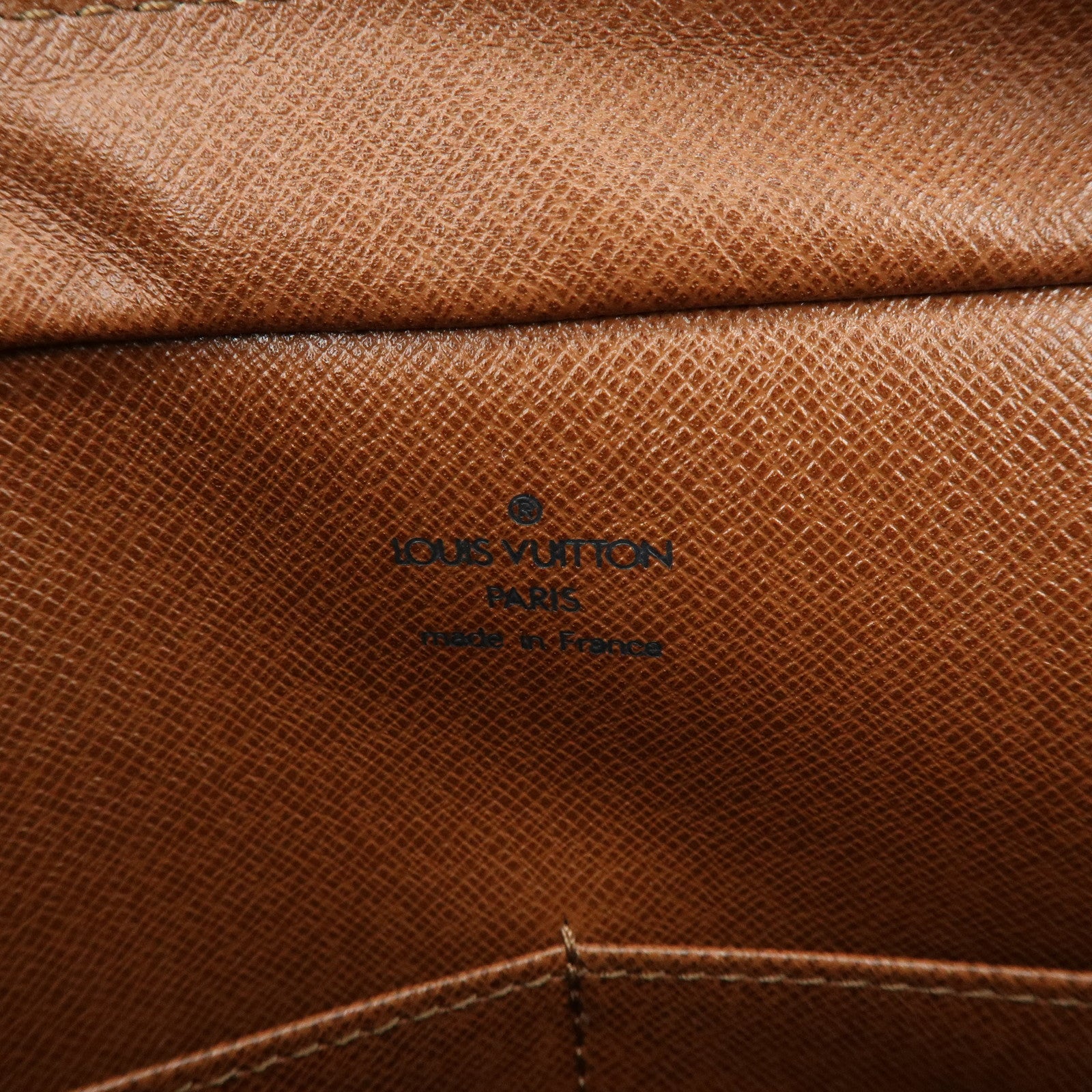 Louis Vuitton Monogram Compiegne 28 Pouch Clutch Bag Brown M51845