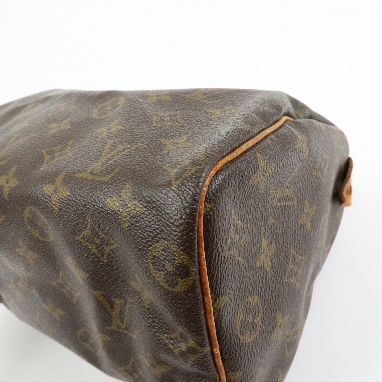 Louis Vuitton Monogram Speedy 25 Boston Bag Hand Bag Brown M41528