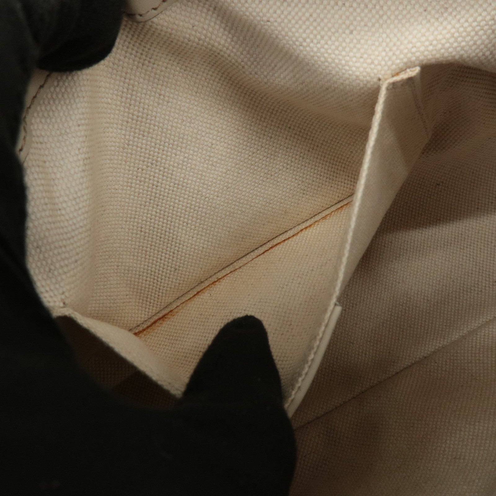 GUCCI Guccissima Mayfair Leather Shoulder Hand Bag Ivory 269893 Used