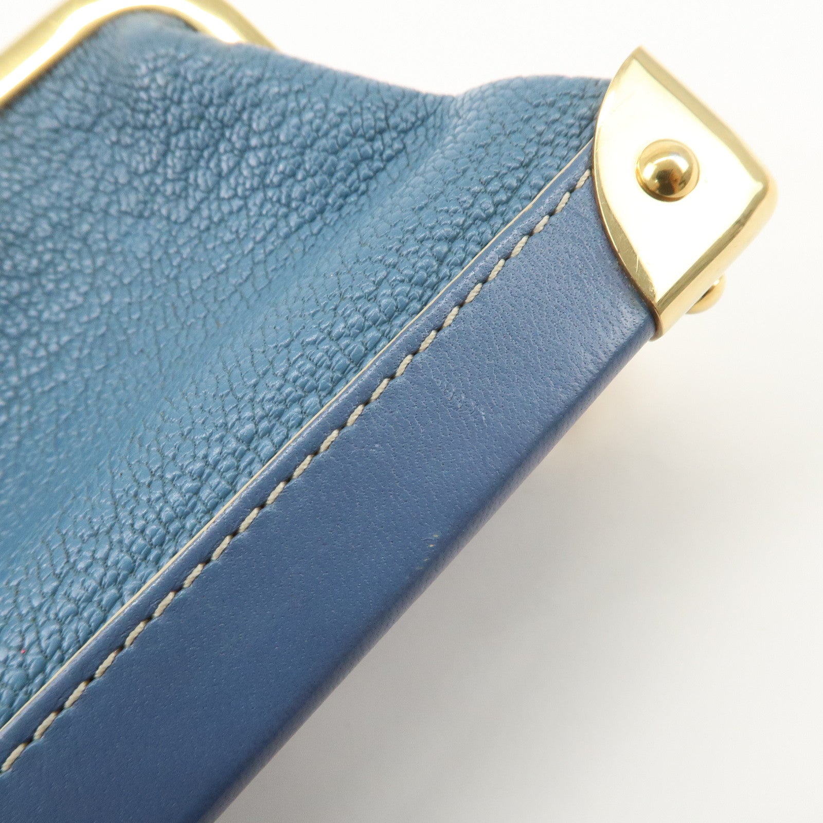 Louis Vuitton Suhari Porte Monnaie Viennois Coin Case Blue M91833
