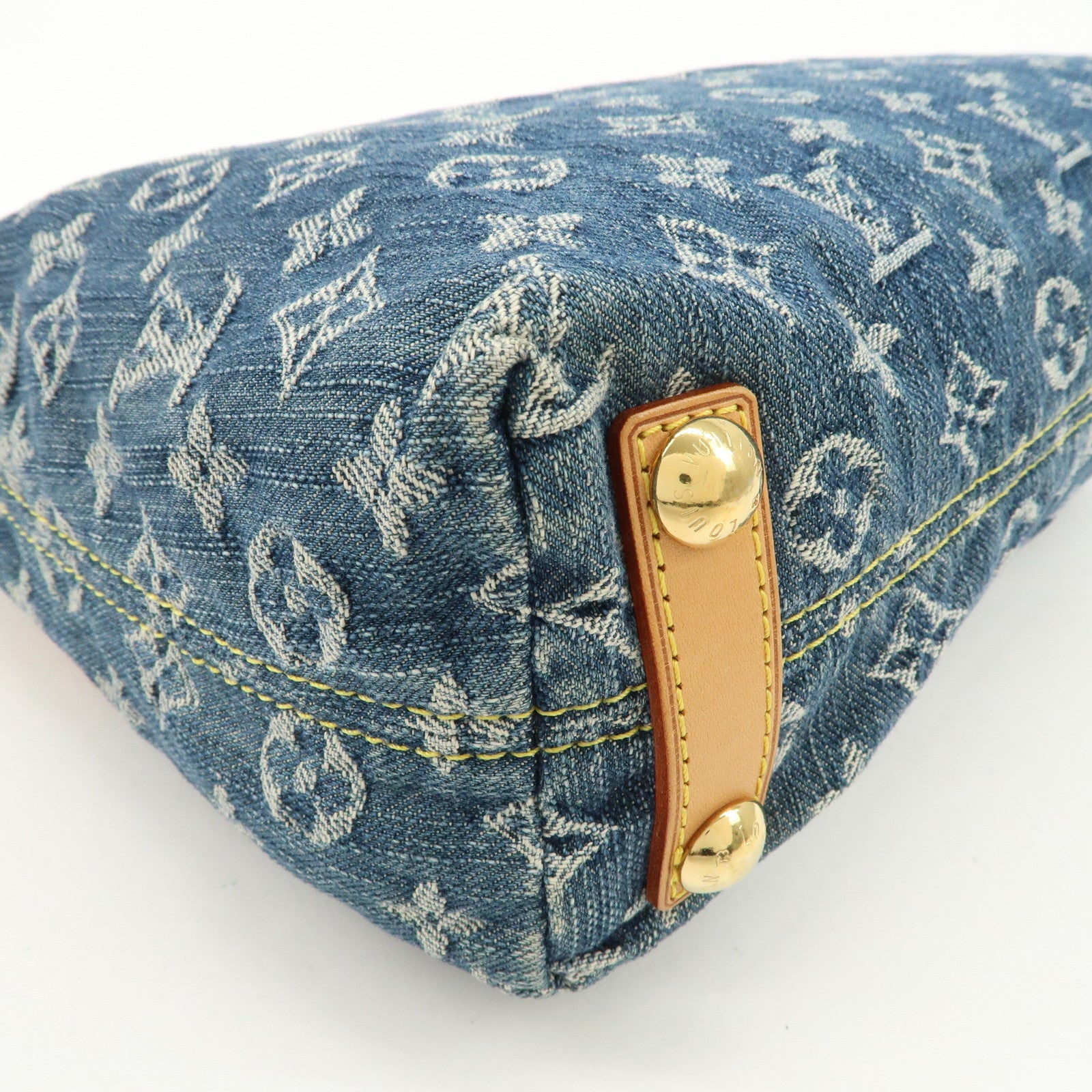 Louis Vuitton Monogram Denim Baggy PM 2Way Bag Shoulder Bag M95049