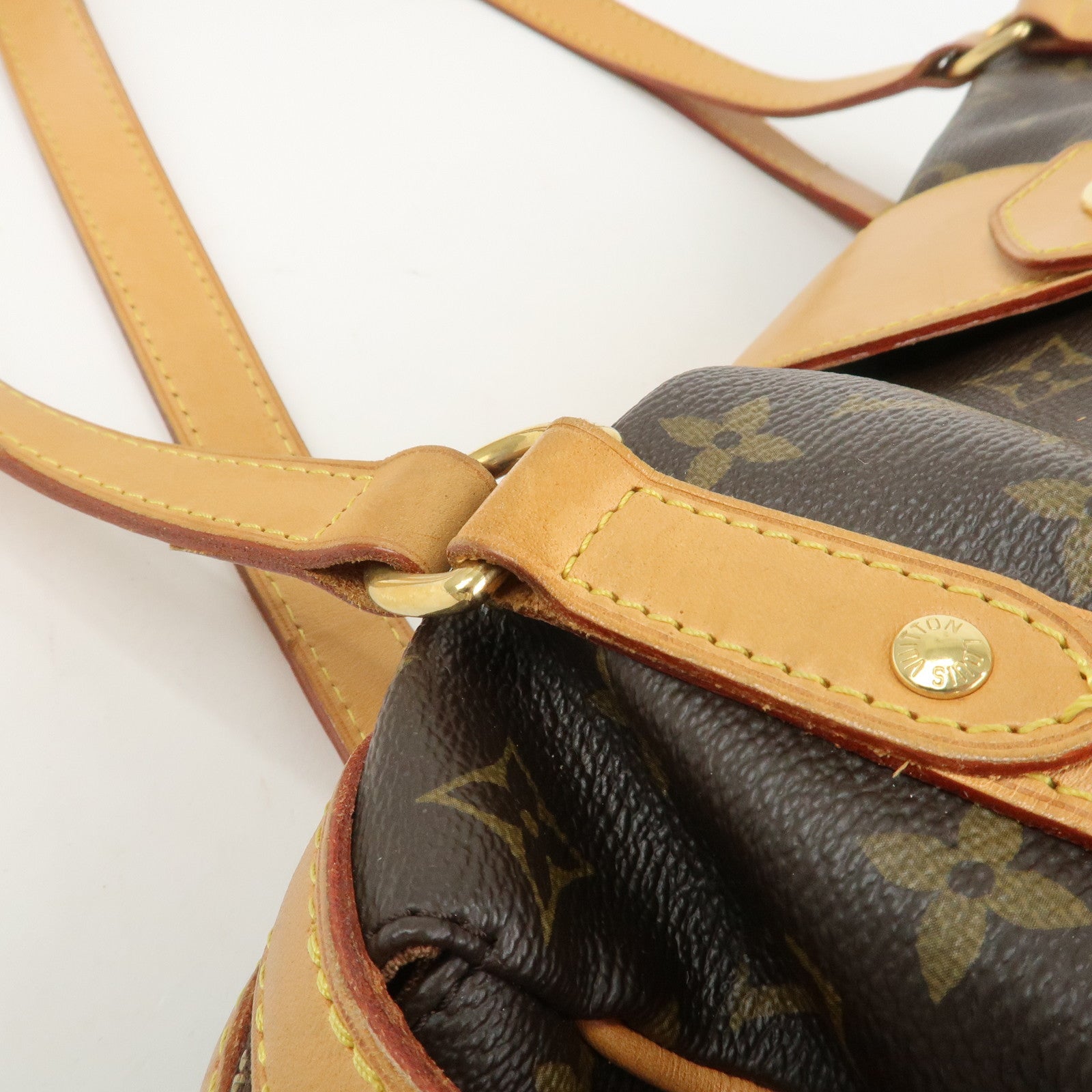 Louis Vuitton Monogram Stresa PM Shoulder Bag Brown M51186