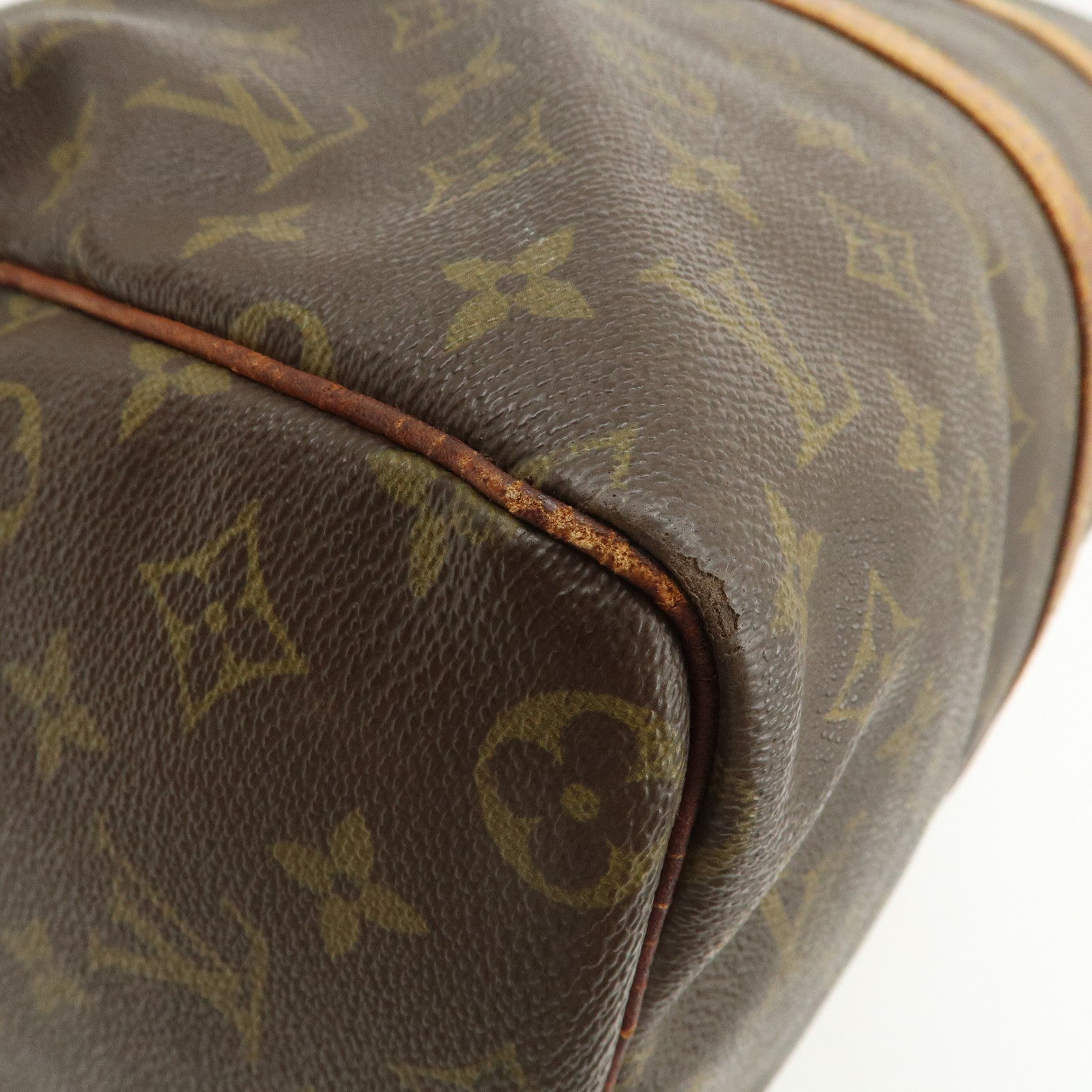 Louis Vuitton Monogram Keep All 45 Boston Bag Brown M41428