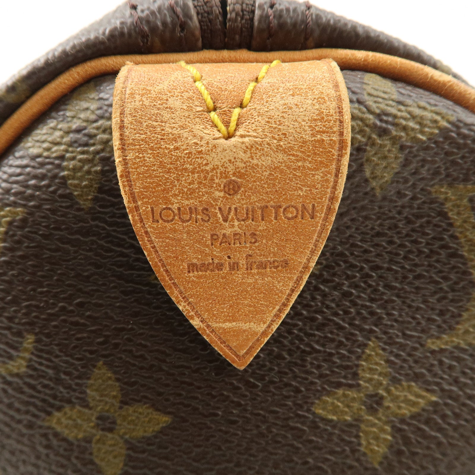 Louis Vuitton Monogram Speedy 40 Hand Bag Boston Bag M41522 Used