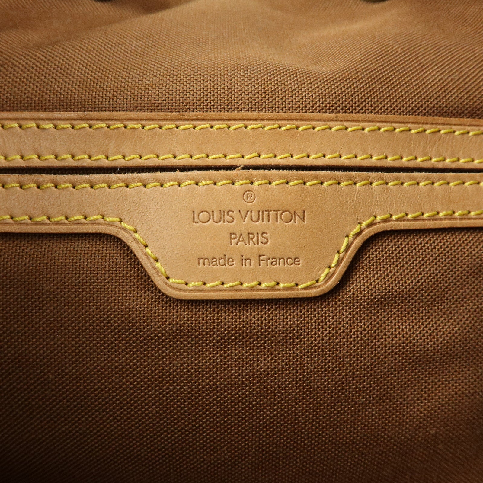 Louis Vuitton Monogram Montsouris GM Backpack Rucksack Brown M51135