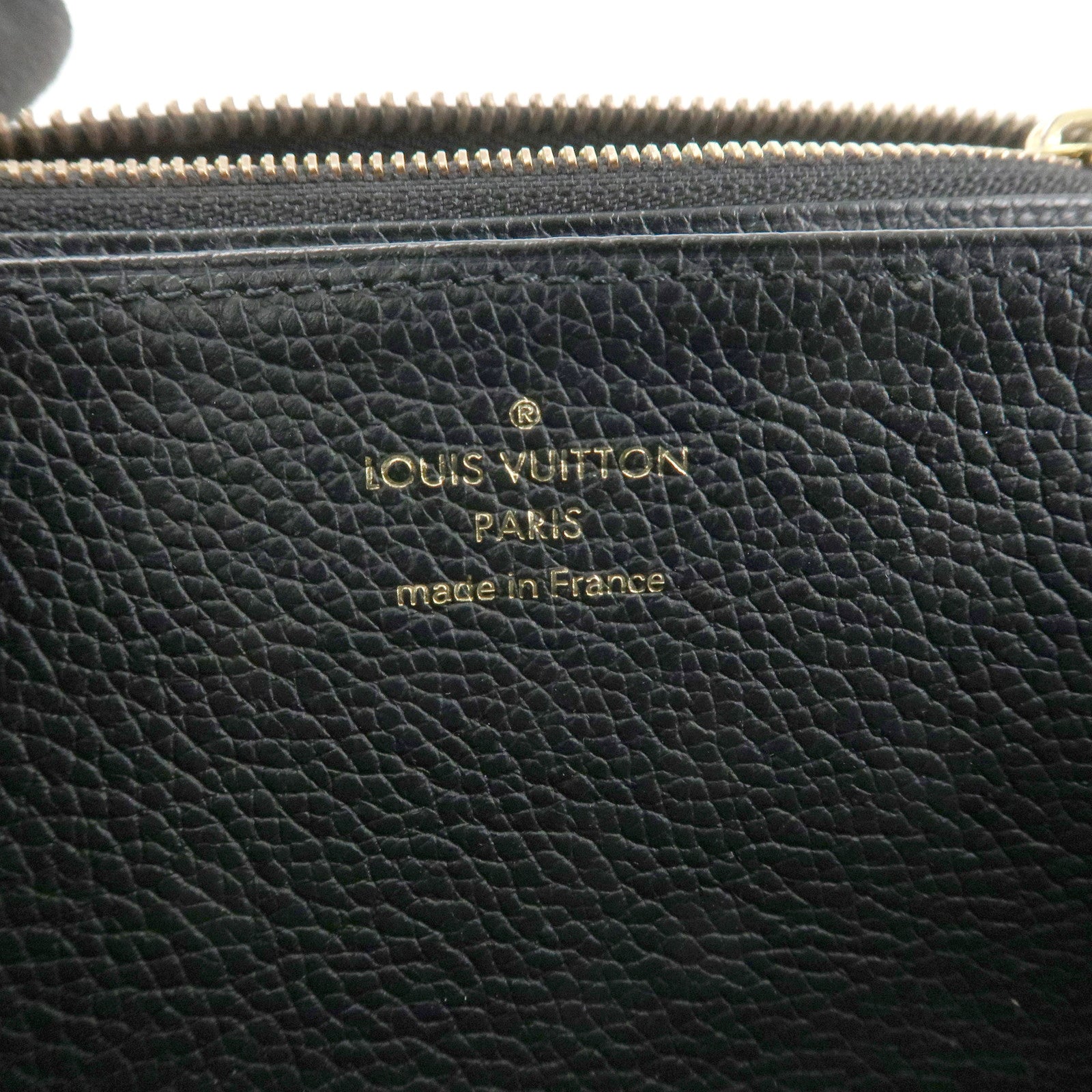 Louis Vuitton Monogram Empreinte Leather Round Zippy Wallet M61864 Used