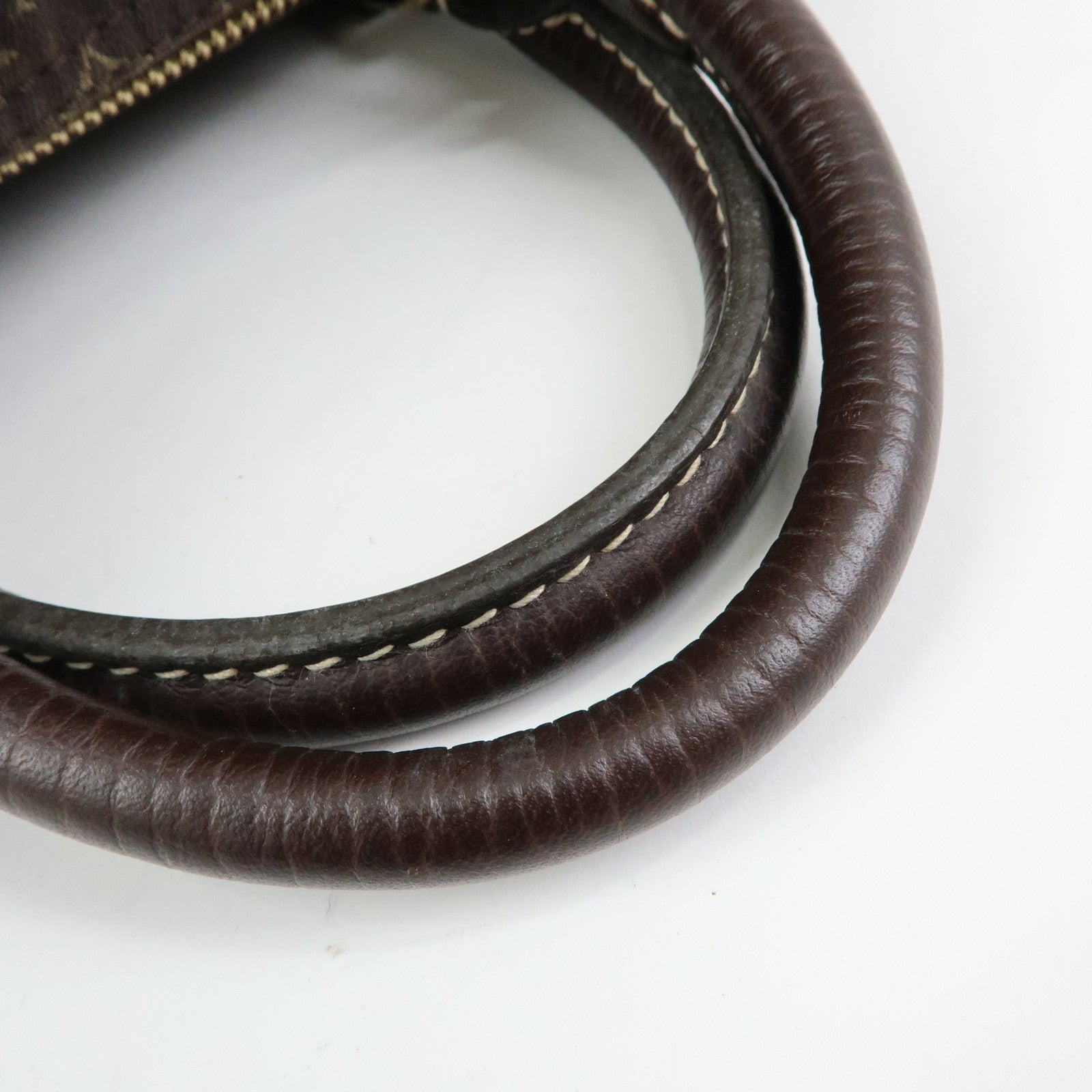 Louis Vuitton Monogram Mini Lin Speedy 30 Boston Bag Ebene M95224