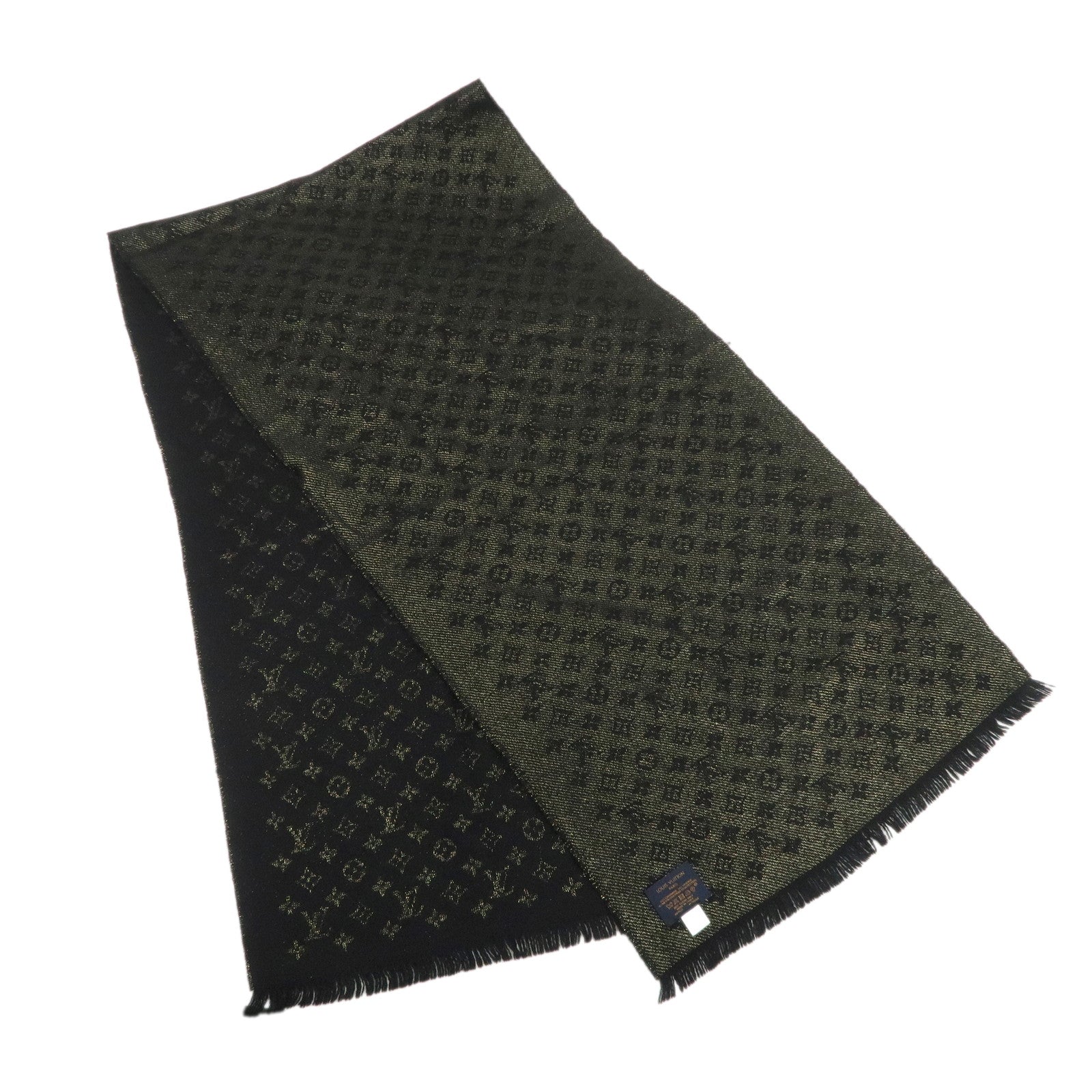 Louis Vuitton Monogram Etol Timeless Cashmere Rayon Scarf M70680