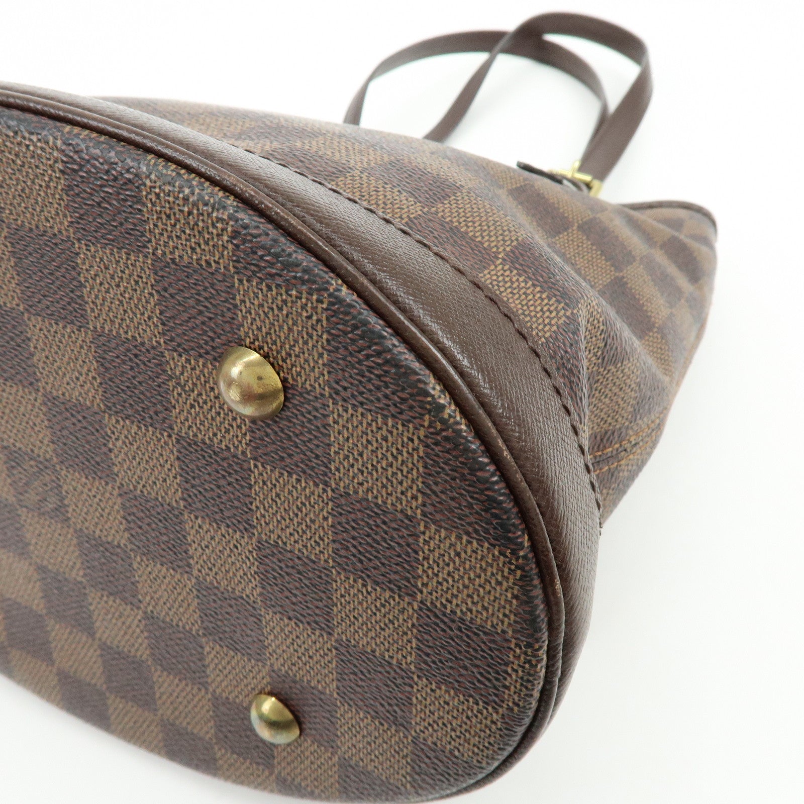 Louis Vuitton Damier Ebene Male Tote Bag Hand Bag Brown N42240