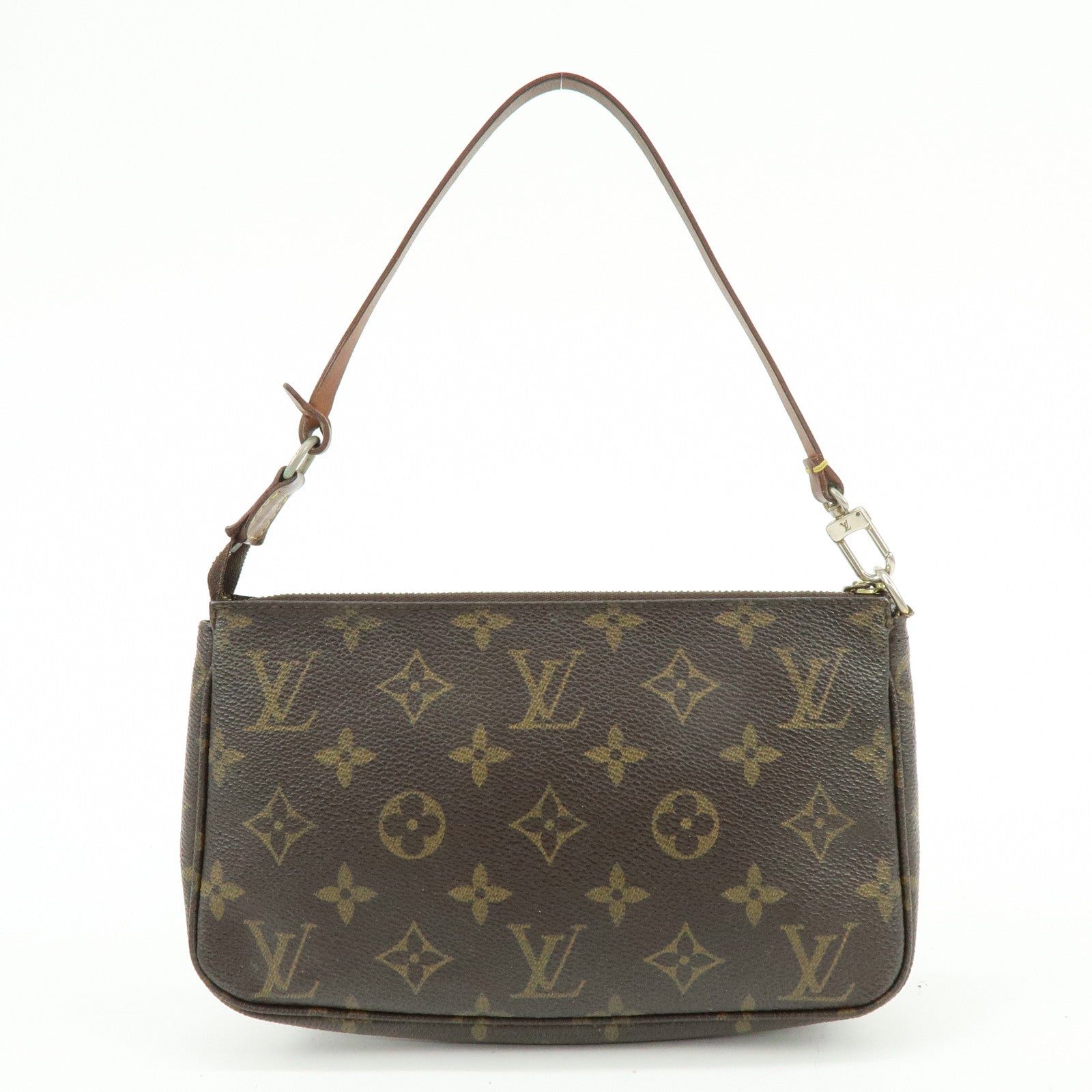 Louis Vuitton Monogram Pochette Accessoires Pouch Hand Bag M51980