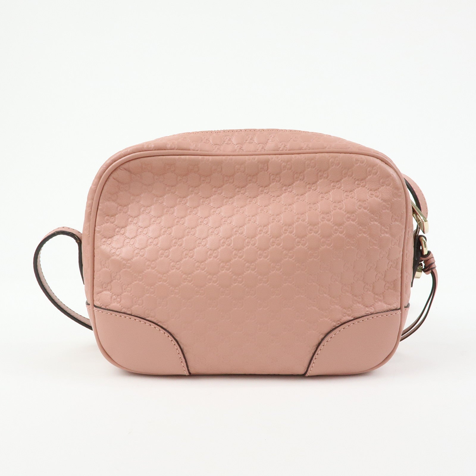 GUCCI Interlocking G Microguccissima Shoulder Bag Pink 449413
