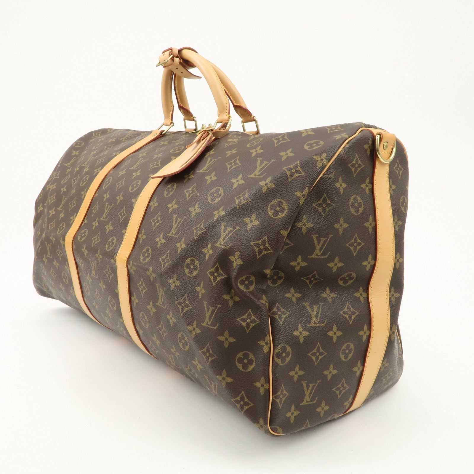 Louis Vuitton Monogram Keep All Bandouliere 60 Boston Bag M41412 Used