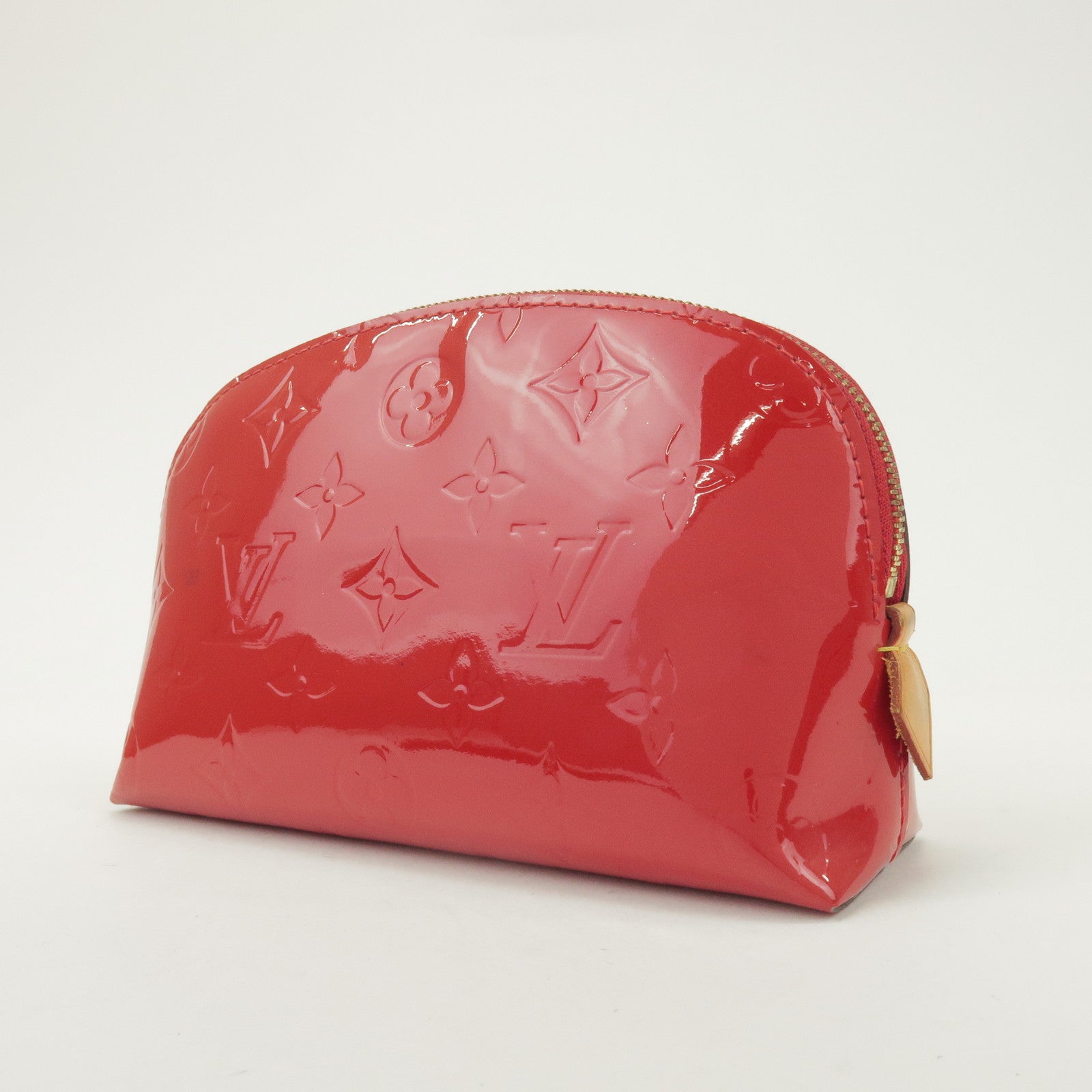 Louis Vuitton Monogram Vernis Leather Cosmetic Pouch Rose M90009