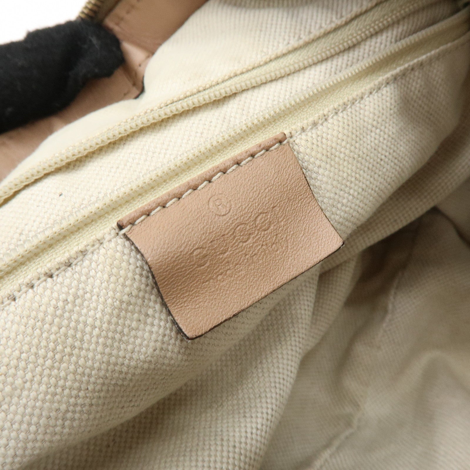 GUCCI Sukey Interlocking G Diamante Canvas Shoulder Bag 232955